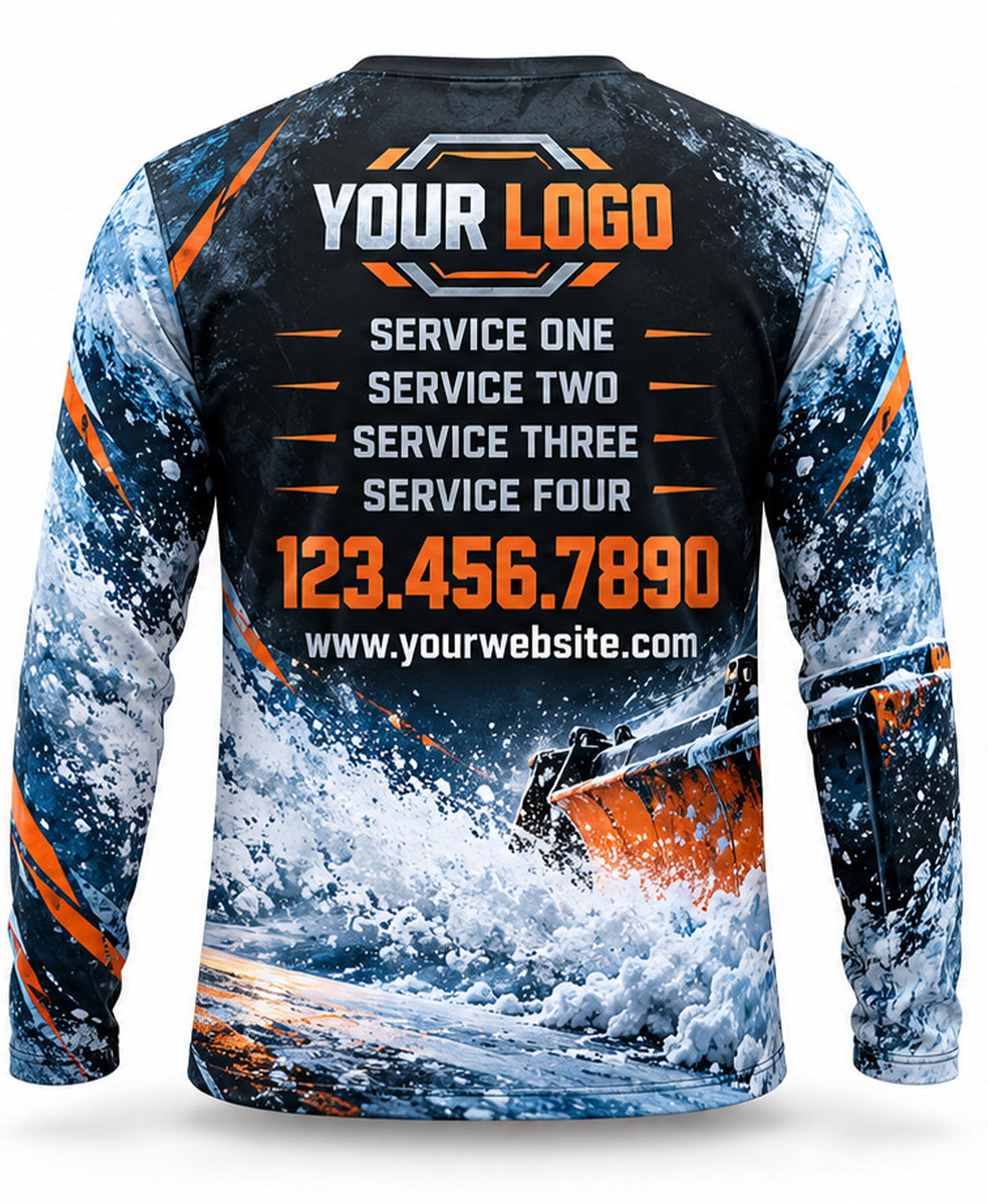 Snow Removal Crew Uniform - back