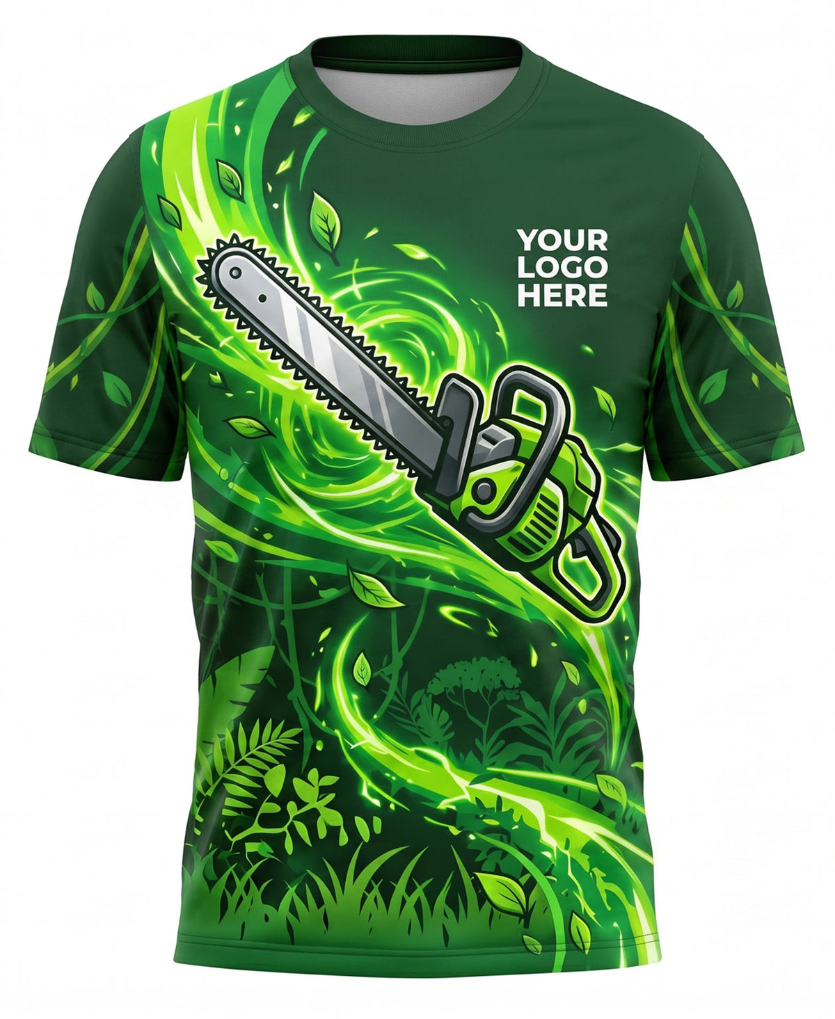 Tropical Leaf Yard Care Crew Uniform
