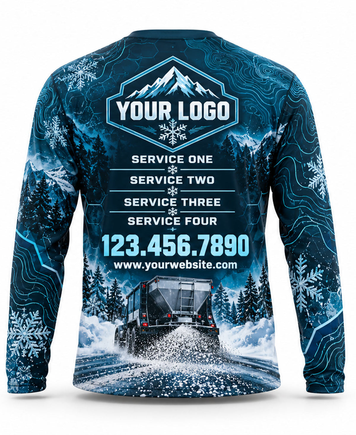 Snow Removal Crew Uniform - back