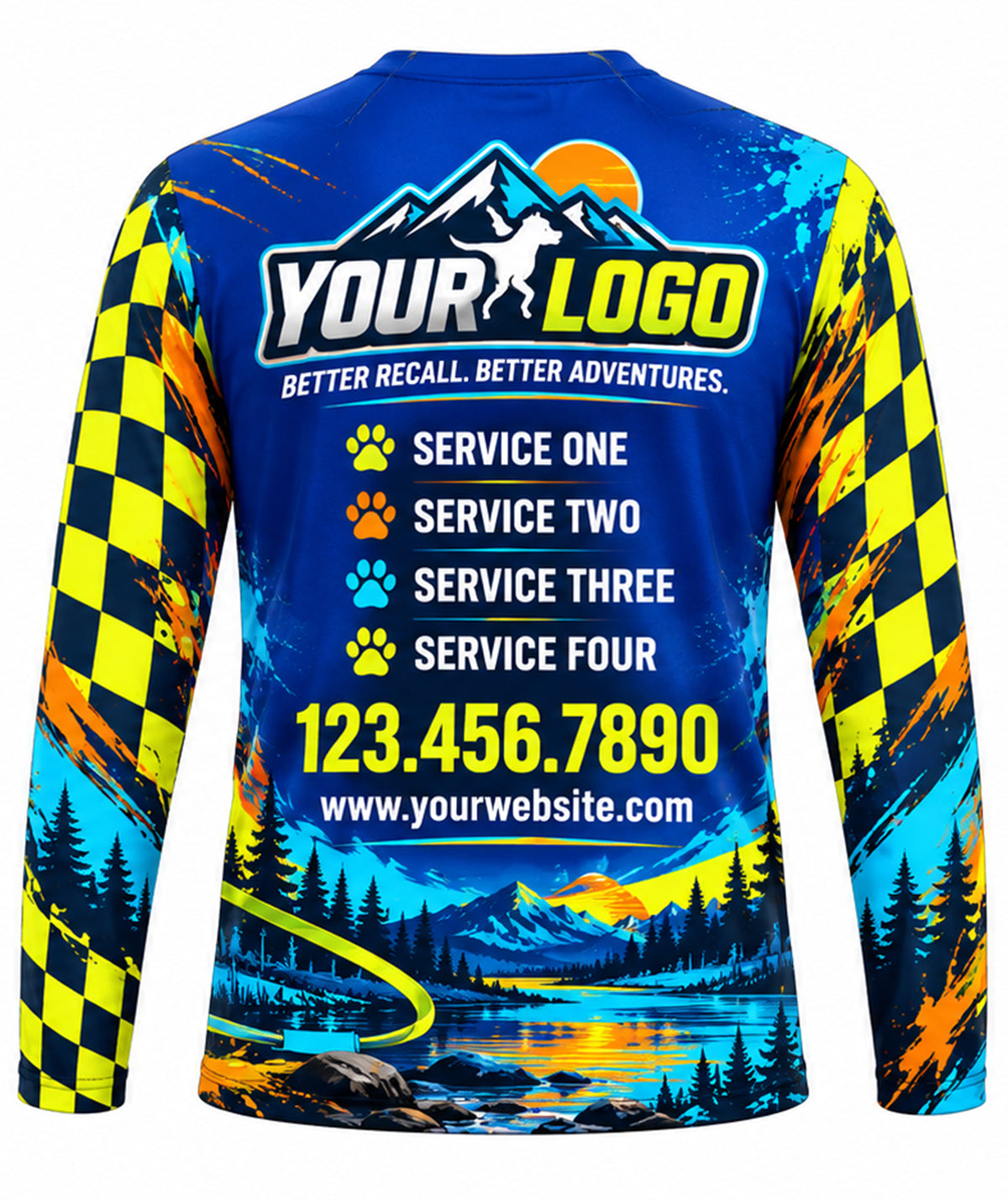 Dog Training Crew Uniform - back