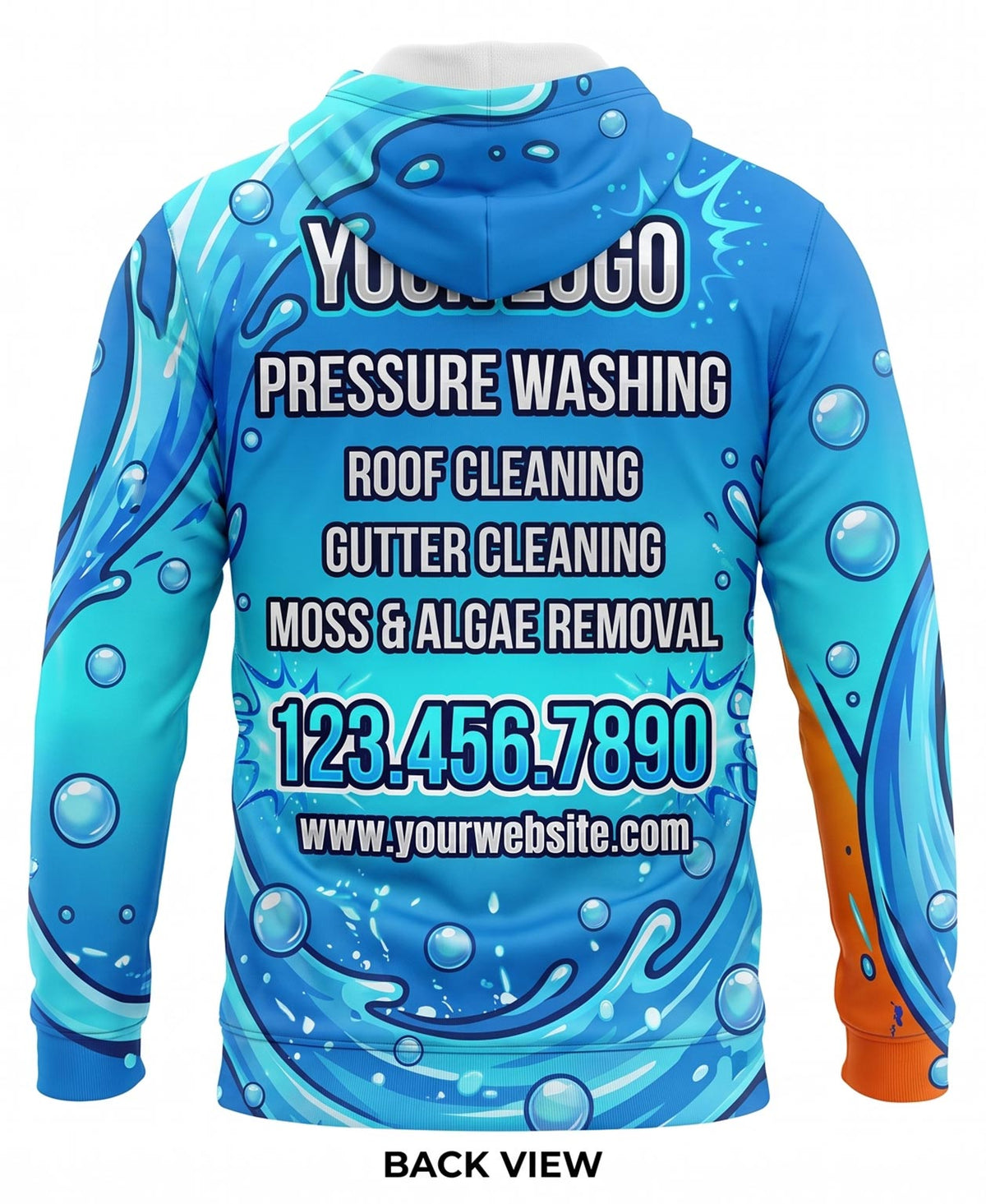 Water Splash & Bubbles Crew Uniform