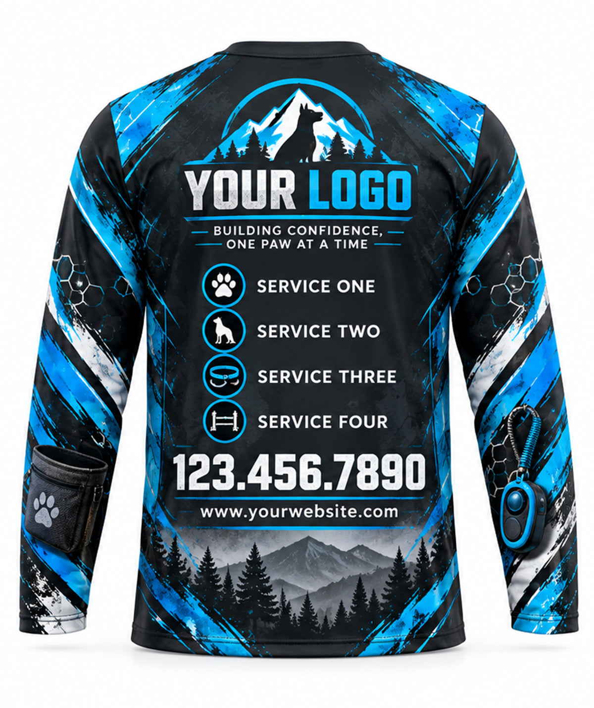 Dog Training Crew Uniform - back