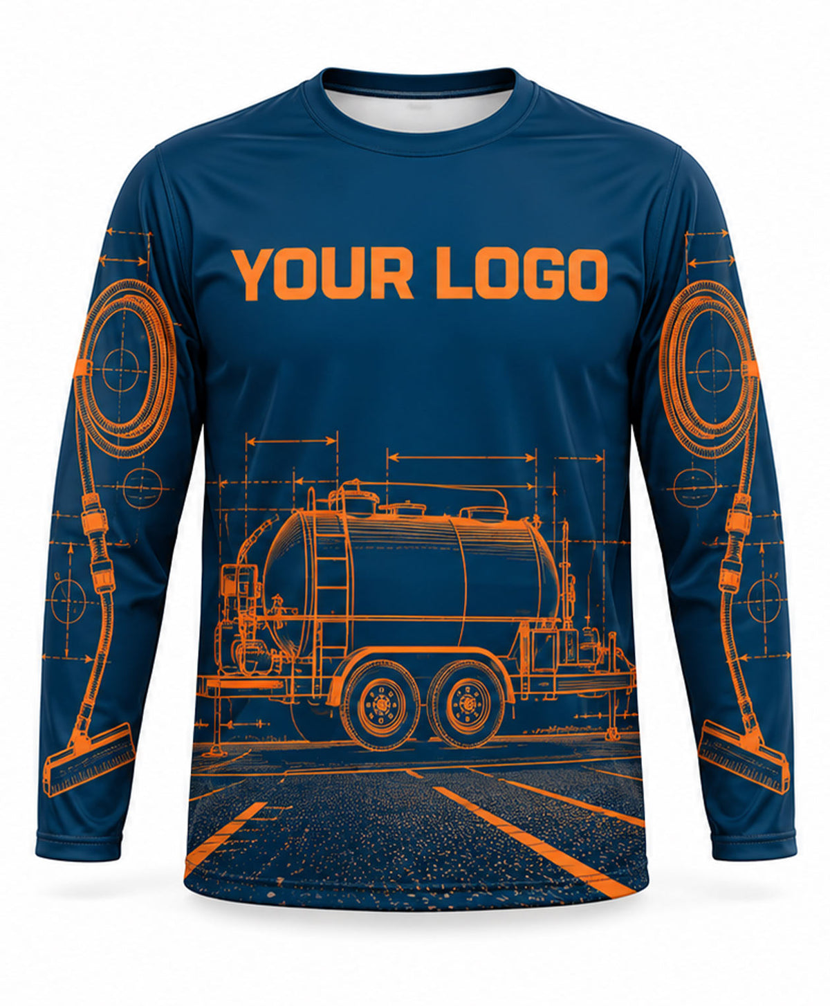 Asphalt Sealcoating Crew Uniform - front