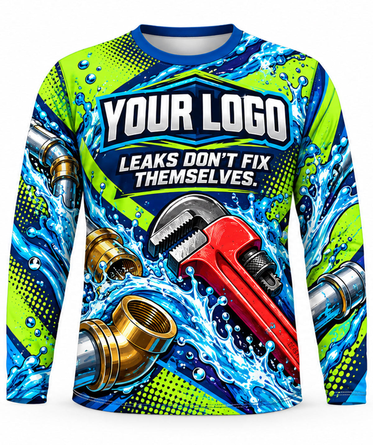 Plumbing Crew Uniform - front