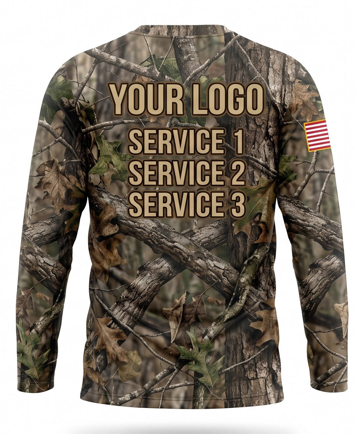 Real Tree Woodland Camo Crew Uniform