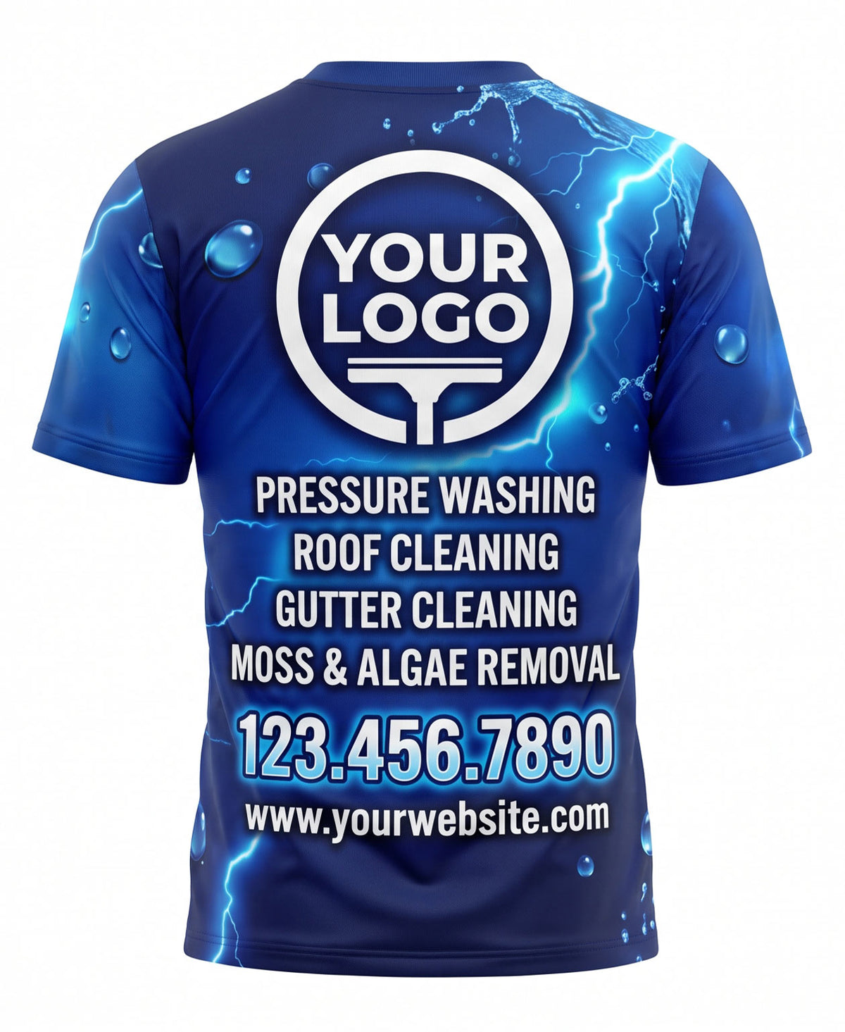 Lightning Storm Pressure Washing Crew Uniform
