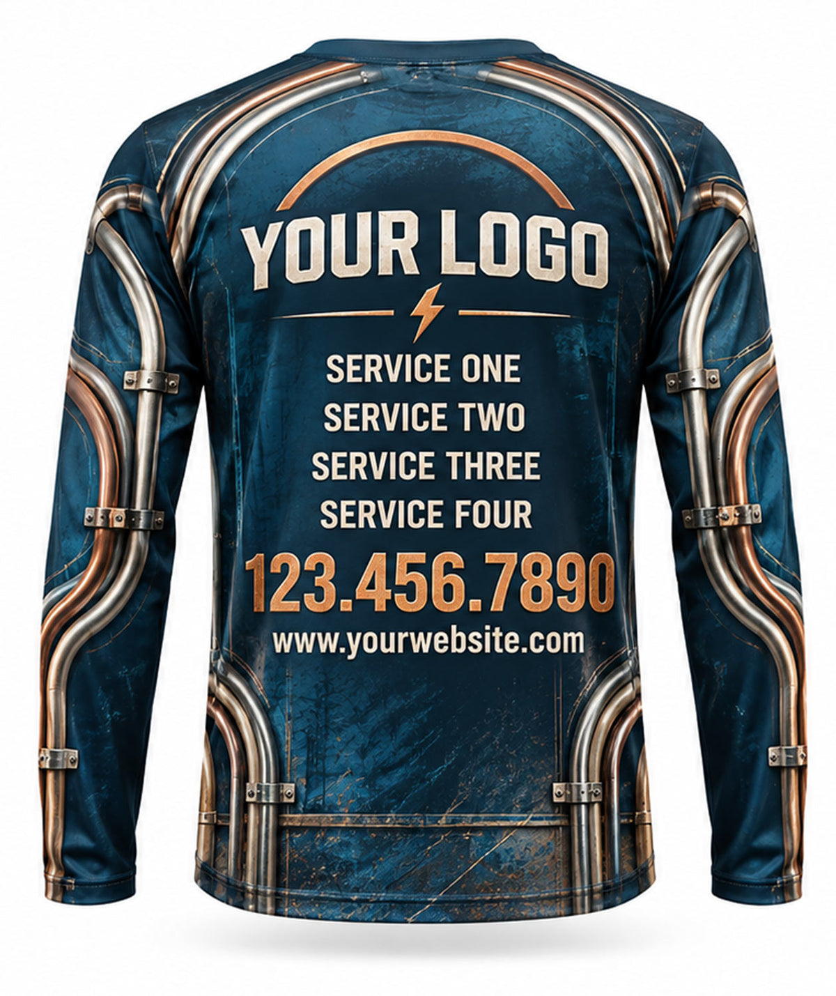Electrician Crew Uniform - back