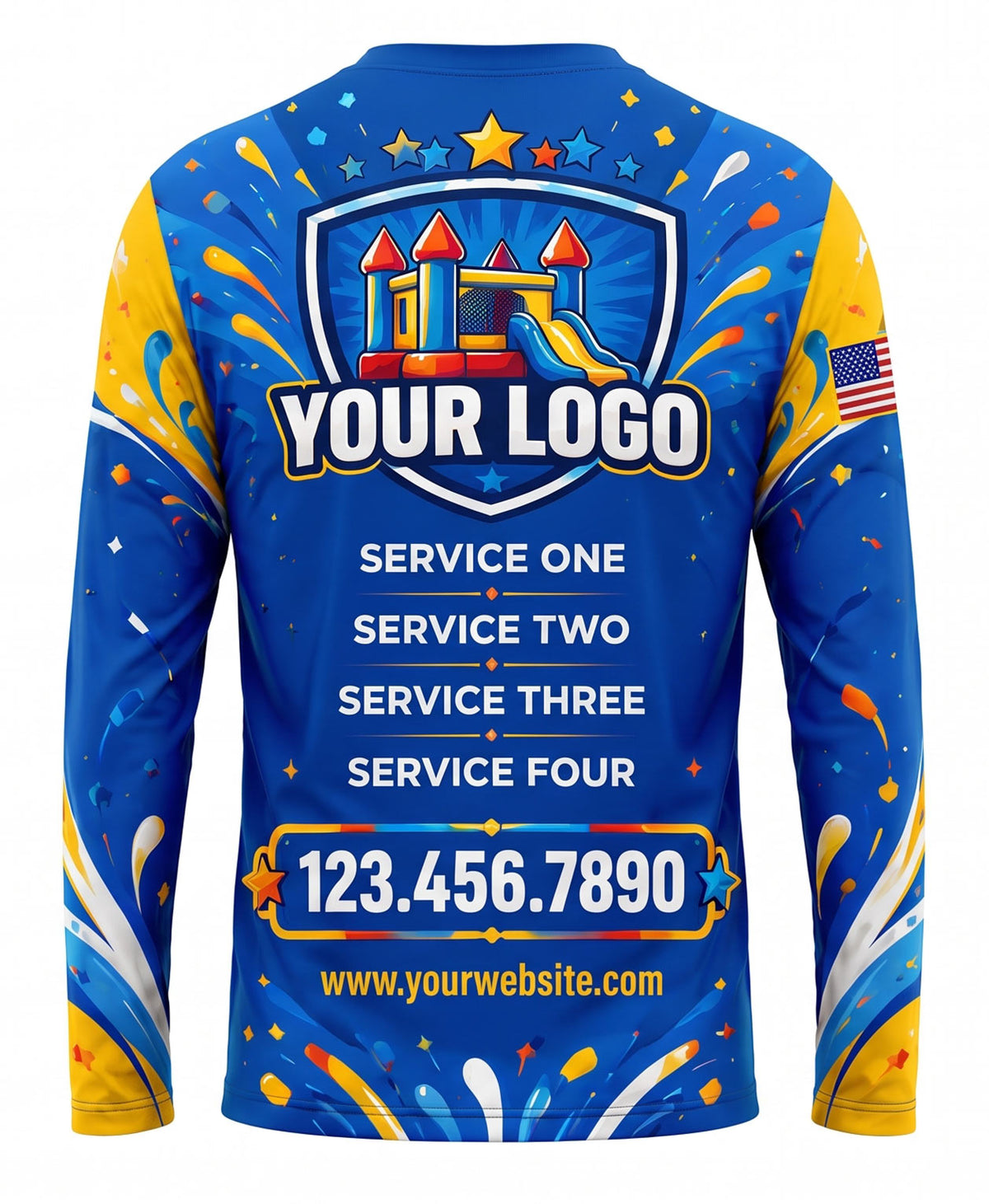 Starry Splash Waterslide Rental Crew Uniform