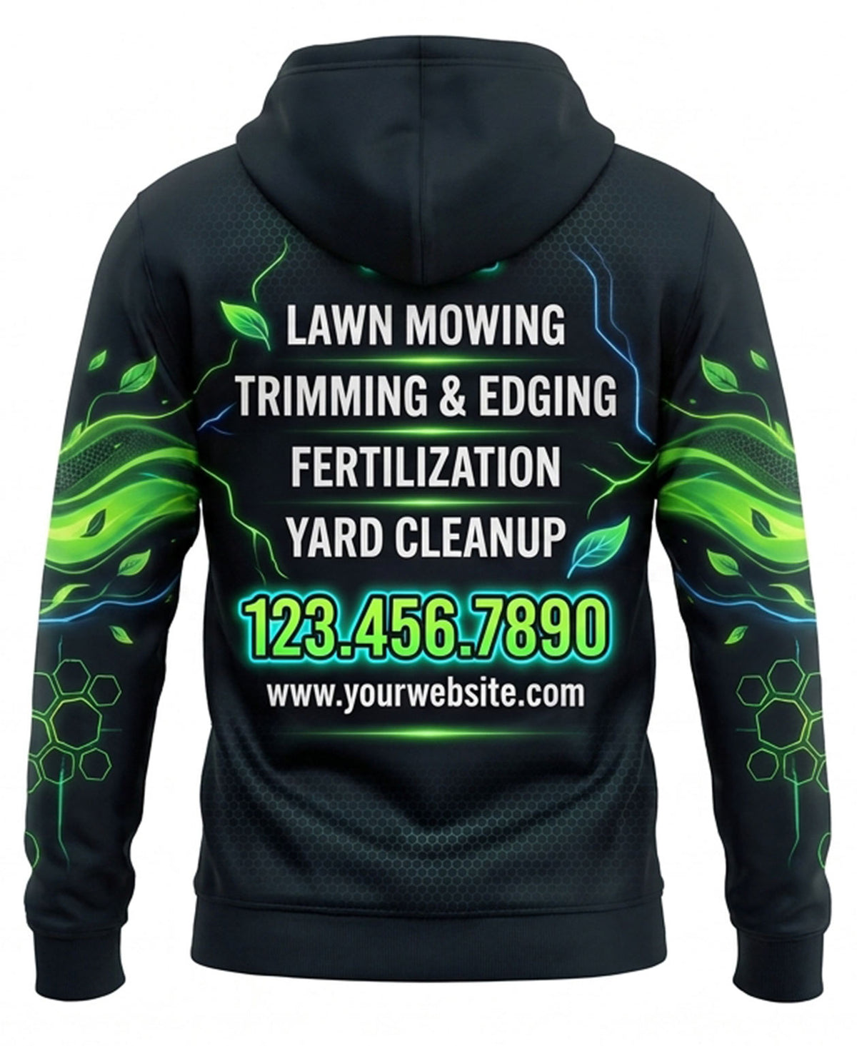 Neon Hex Landscaping Crew Uniform
