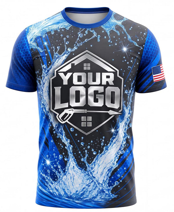 Hydro Surge Power Wash Crew Uniform New