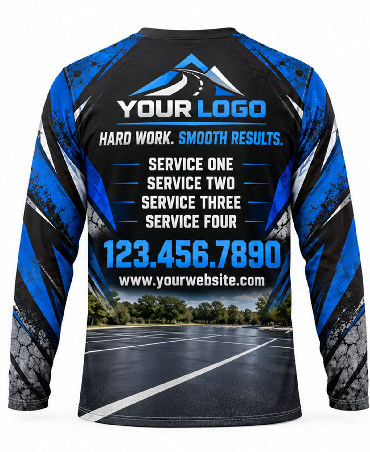 Asphalt Sealcoating Crew Uniform - back