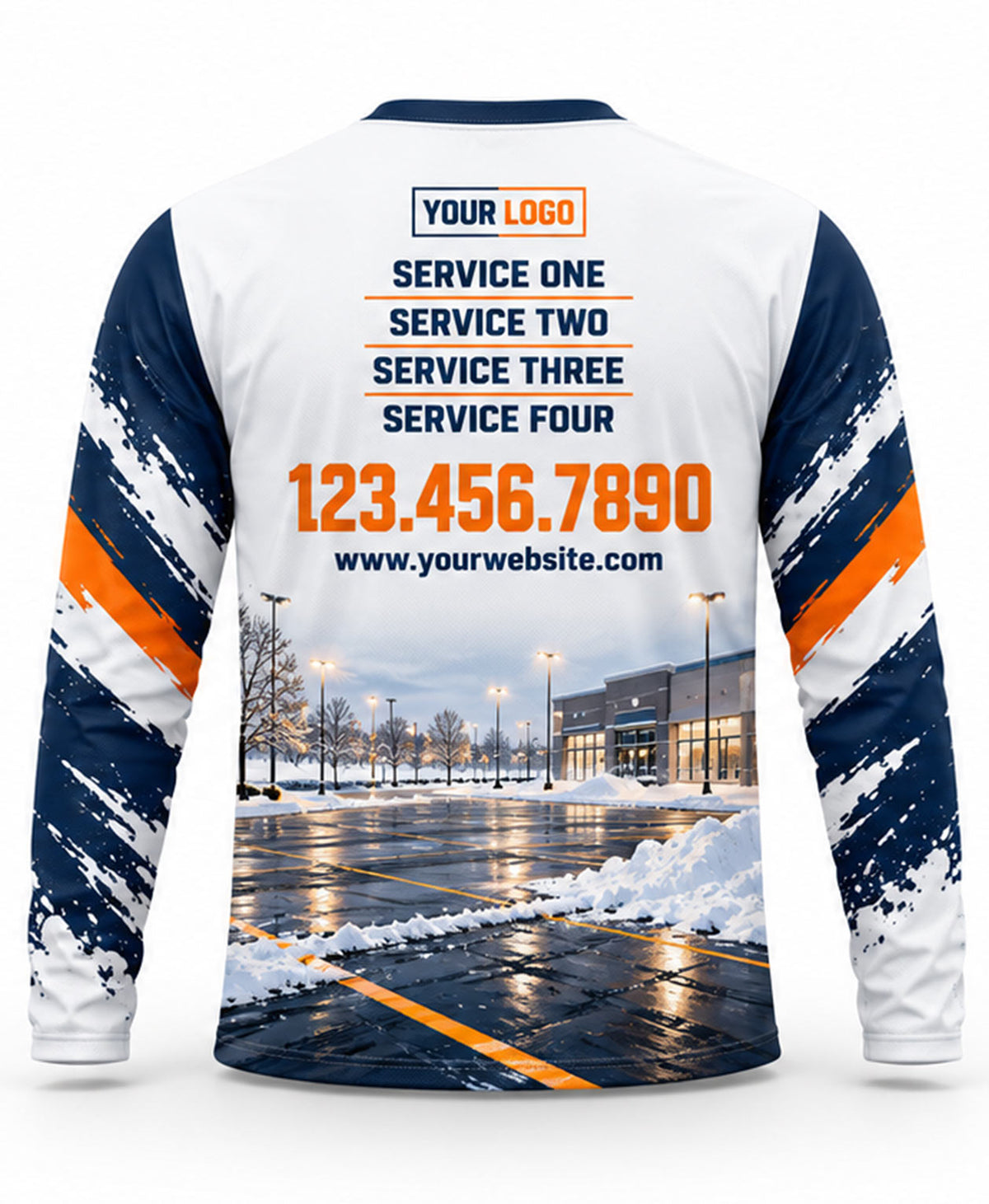 Snow Removal Crew Uniform - back