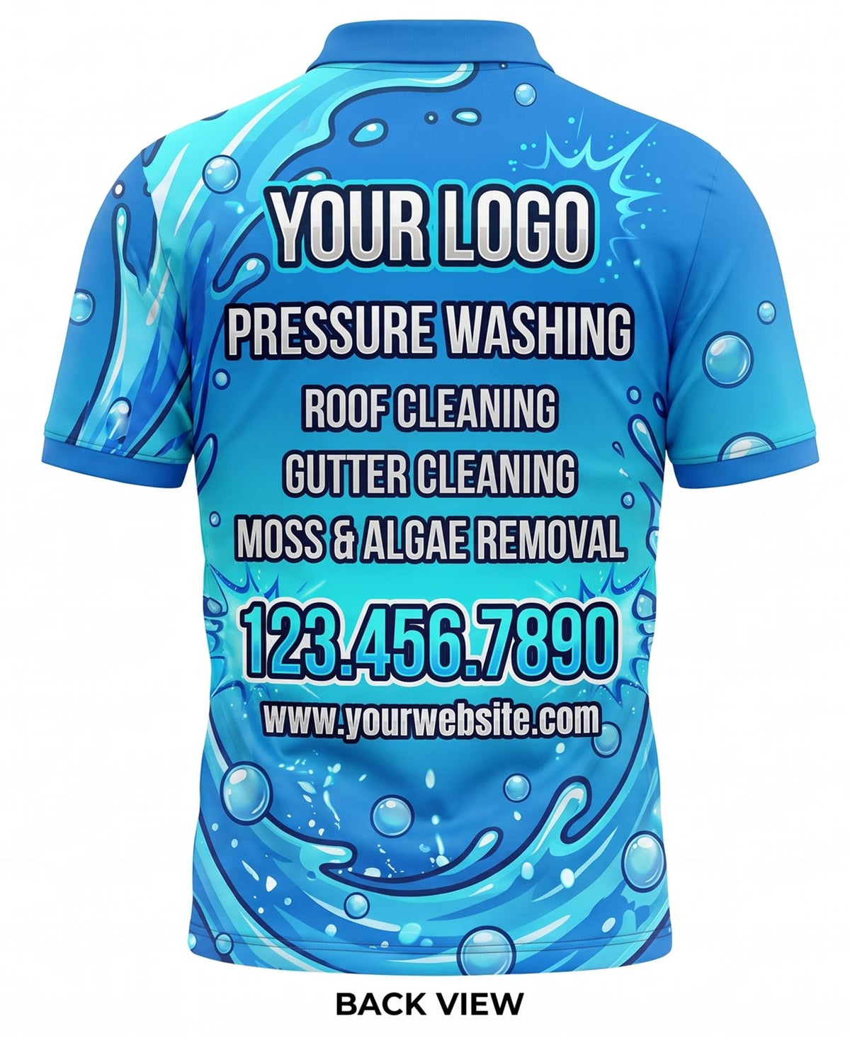Water Splash & Bubbles Crew Uniform