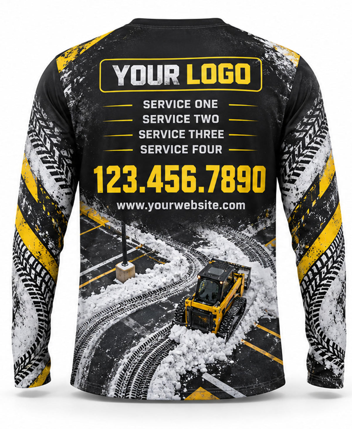 Snow Removal Crew Uniform - back
