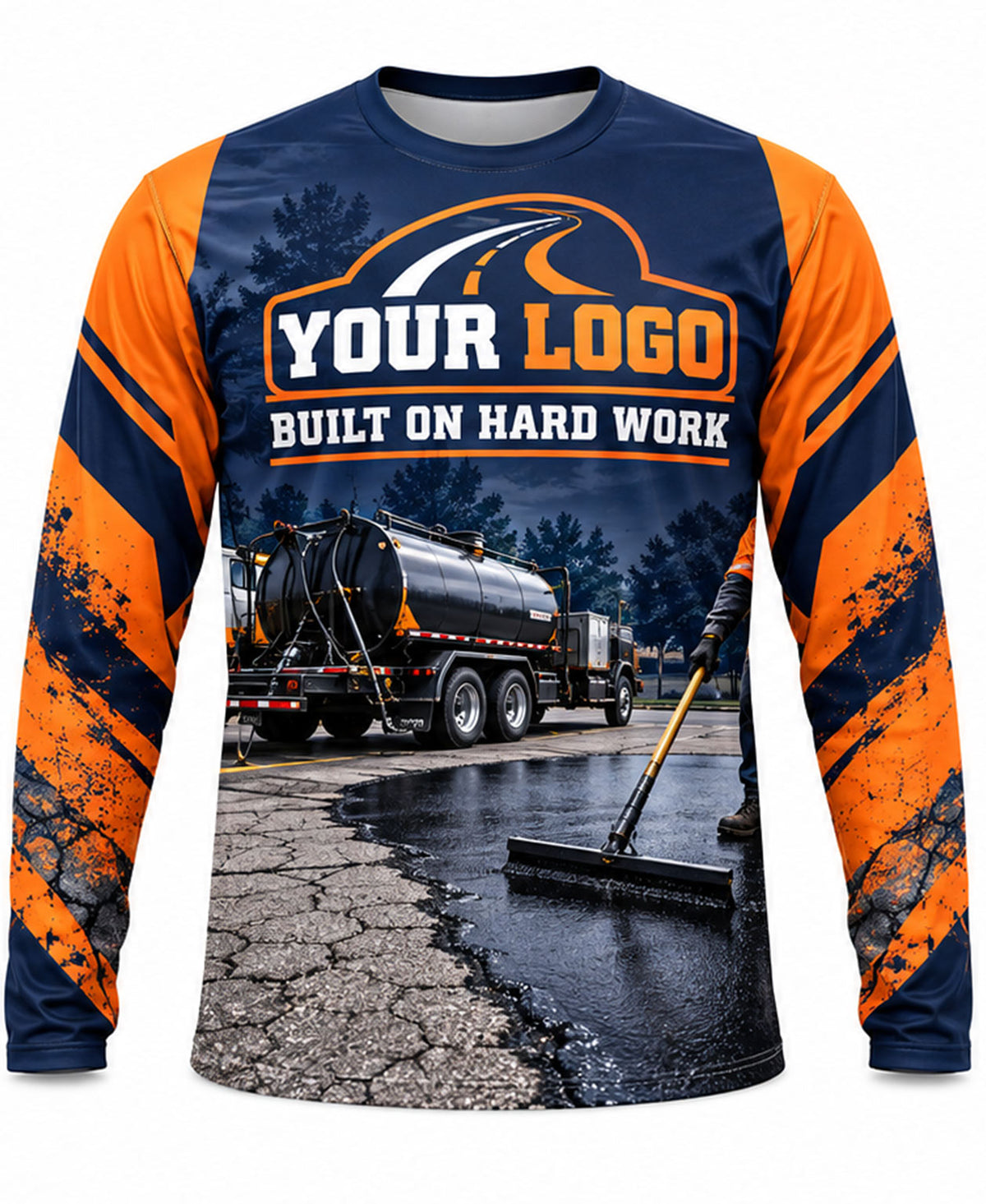 Asphalt Sealcoating Crew Uniform - front