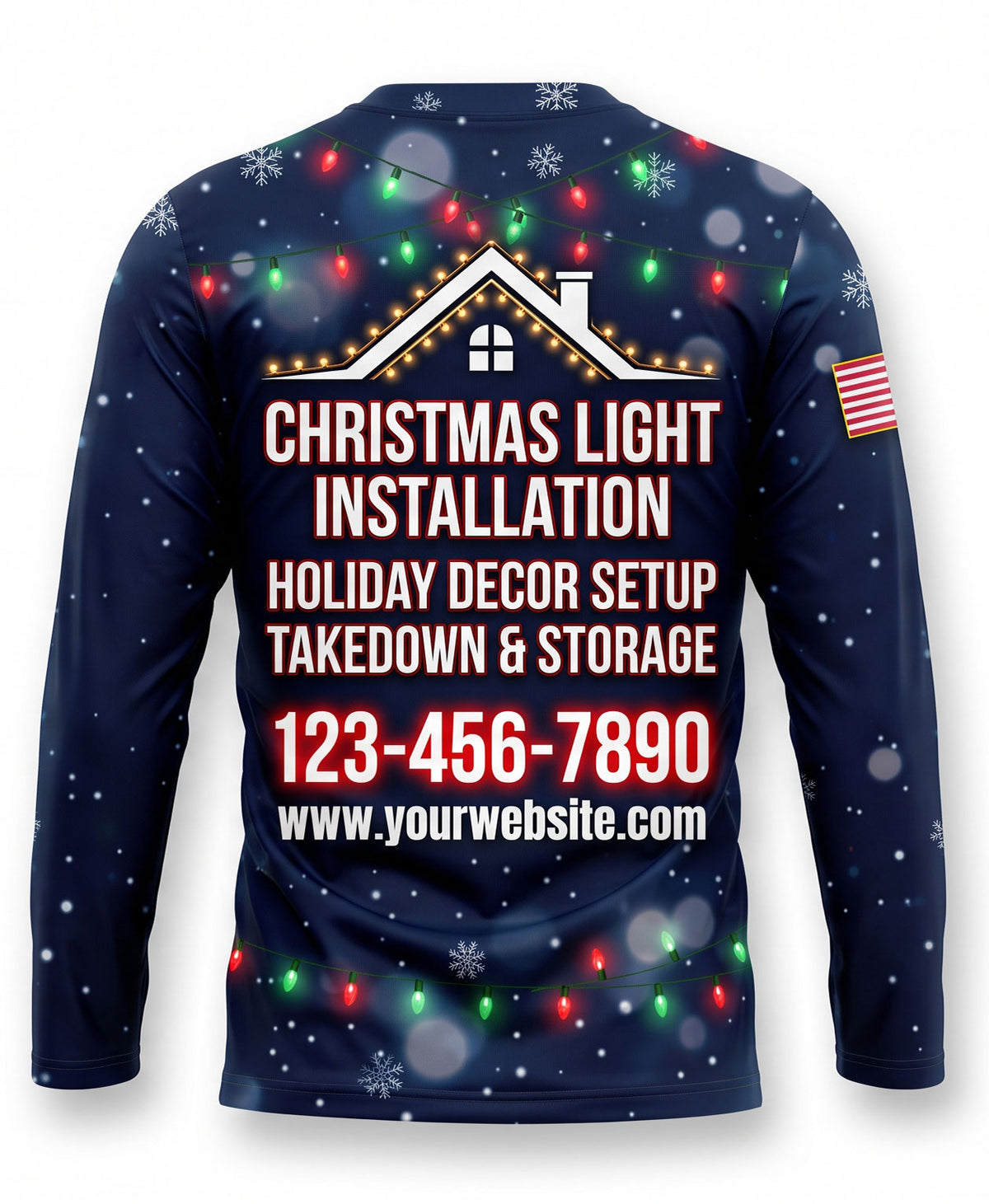 Midnight Fairy Lights Christmas Light Crew Uniform