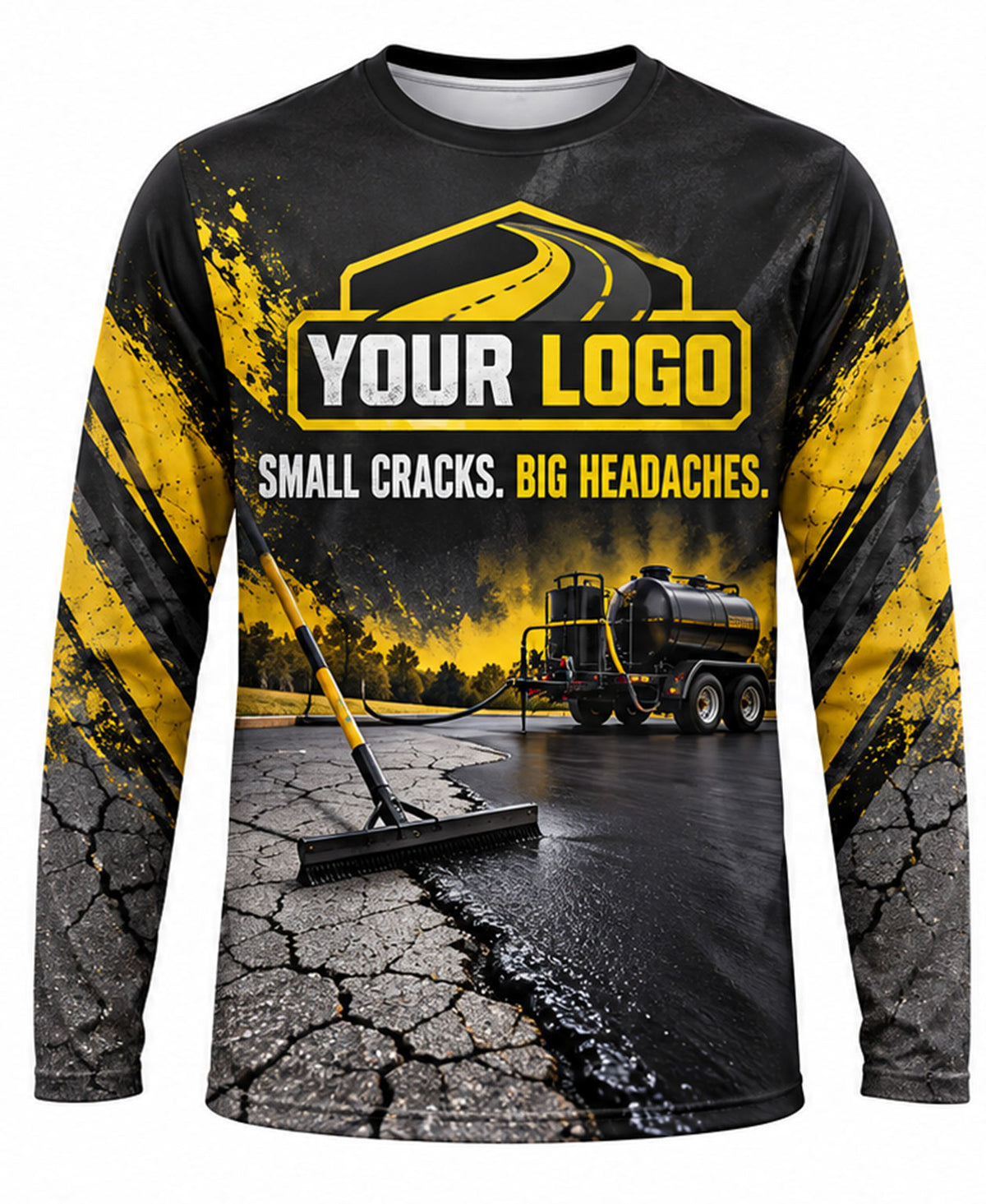 Asphalt Sealcoating Crew Uniform - front