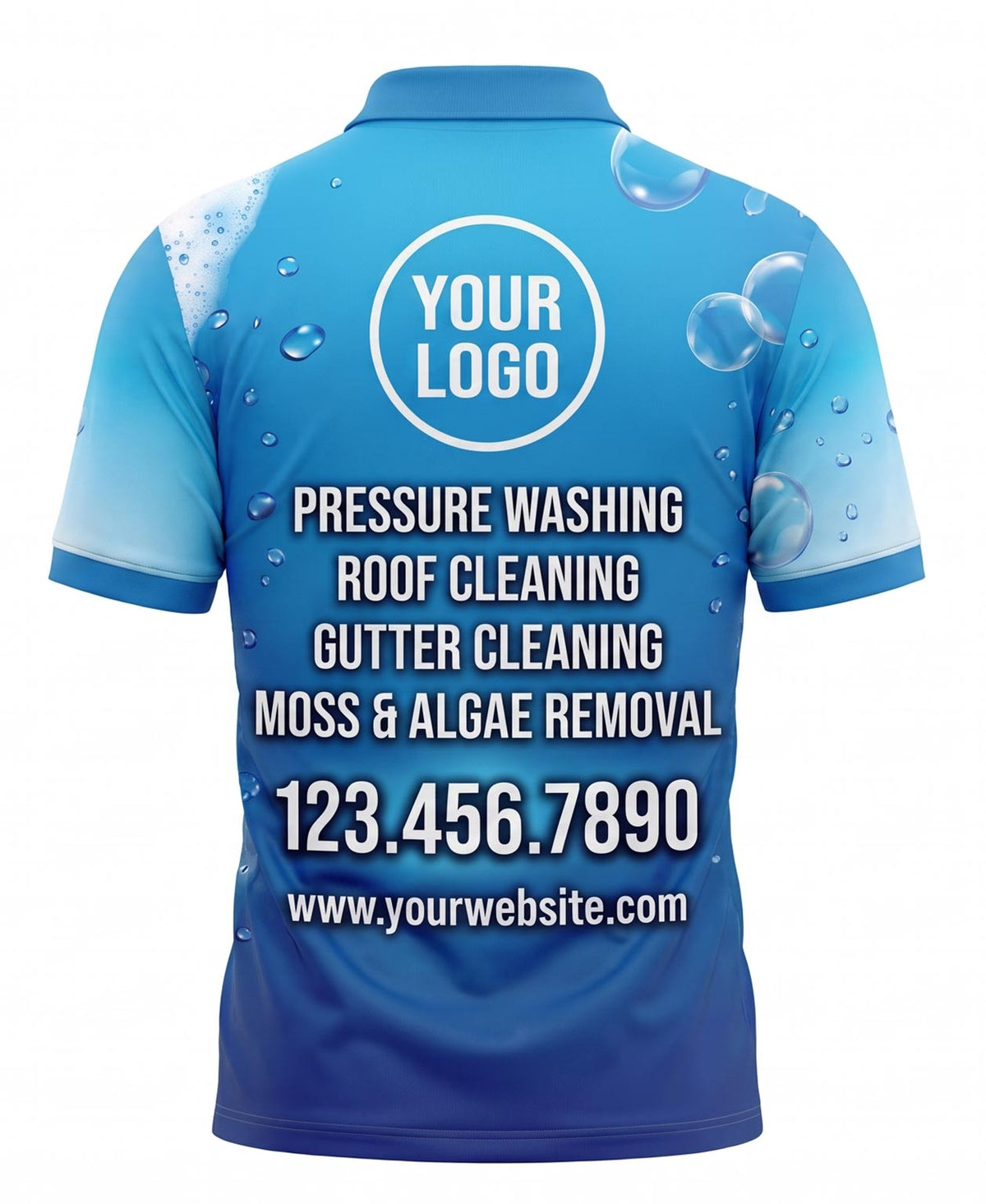 Wave Splash Gradient Crew Uniform