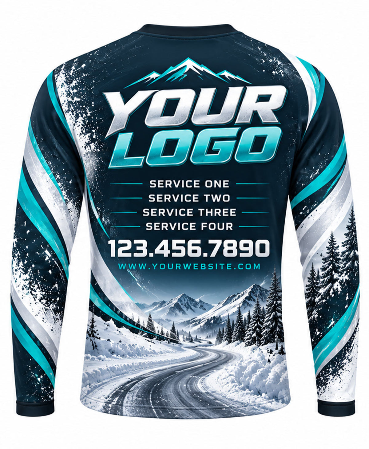 Snow Removal Crew Uniform - back