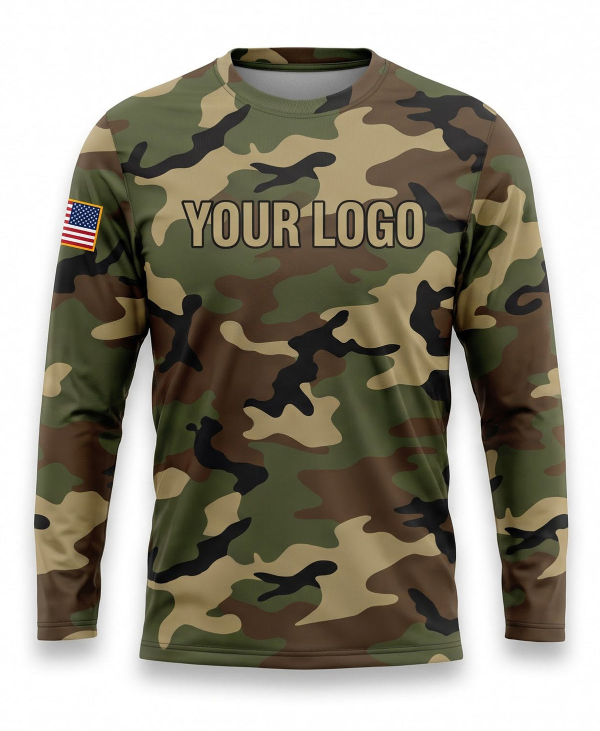 Classic Woodland Camo Crew Uniform