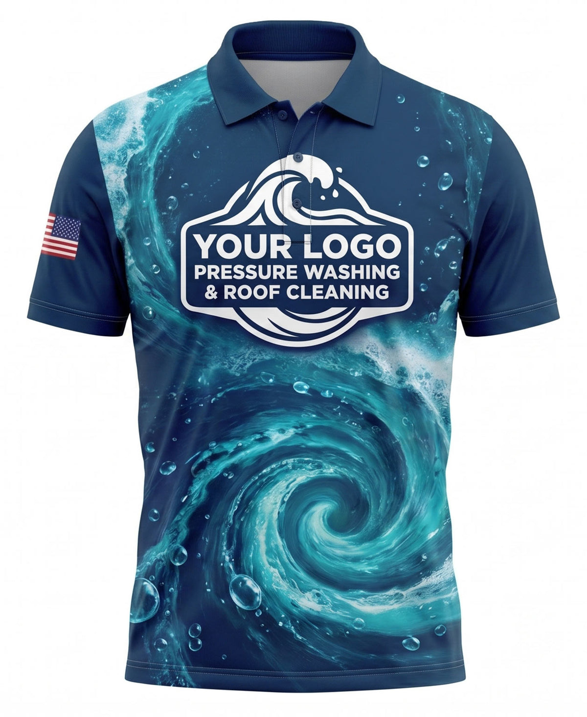 Deep Ocean Wave Crew Uniform