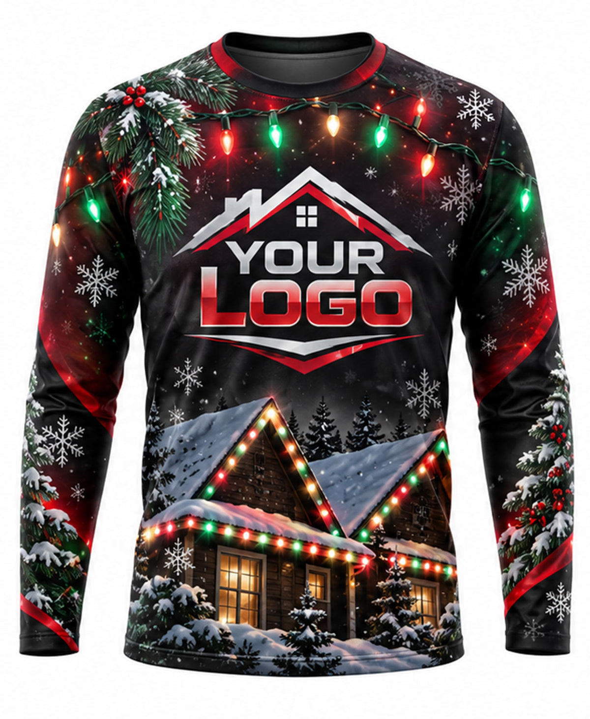 Festive C9 Bulb Forest Christmas Light Crew Uniform