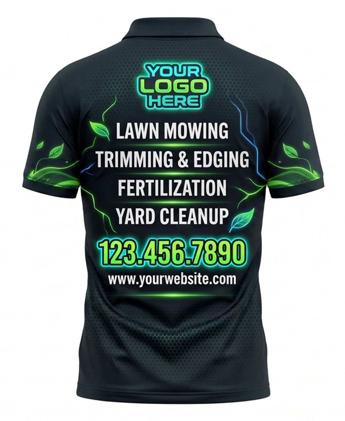 Neon Hex Landscaping Crew Uniform