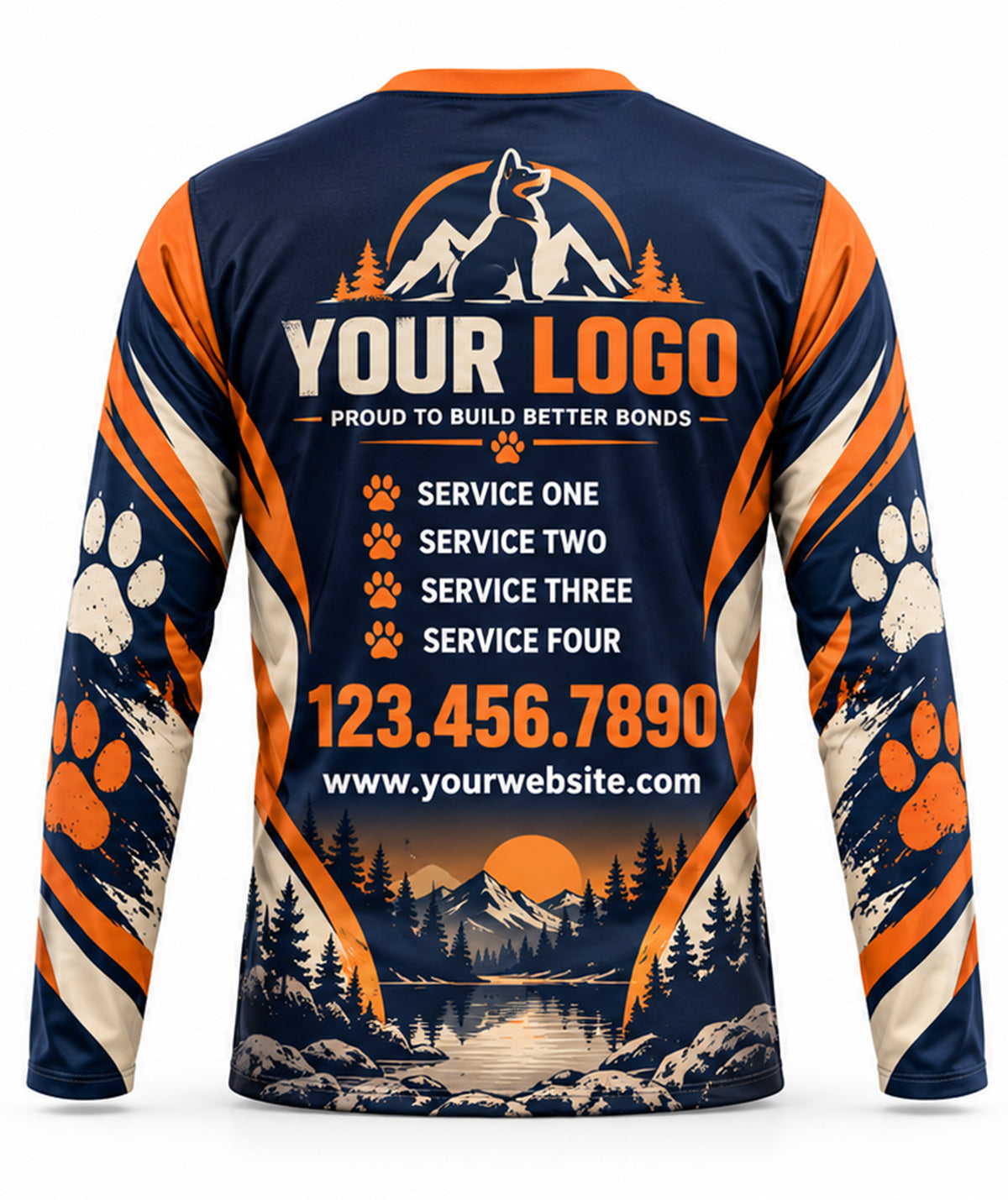 Dog Training Crew Uniform - back