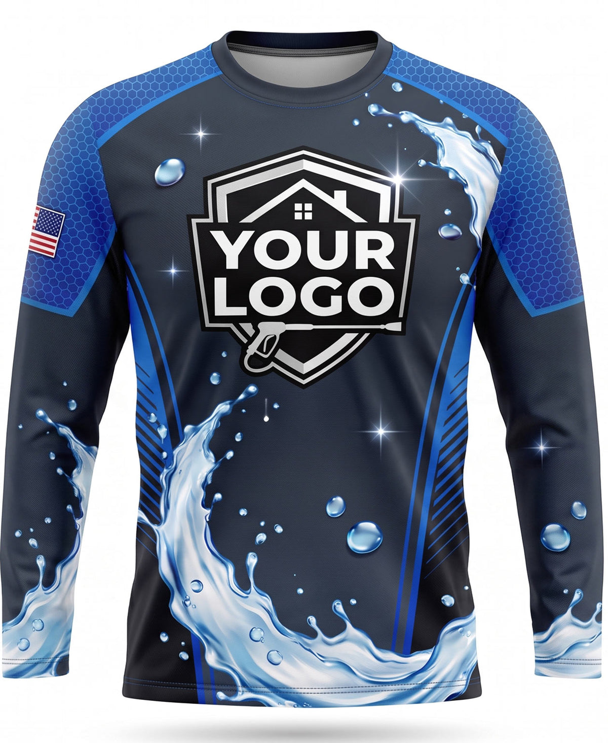 House Shield Splash Crew Uniform