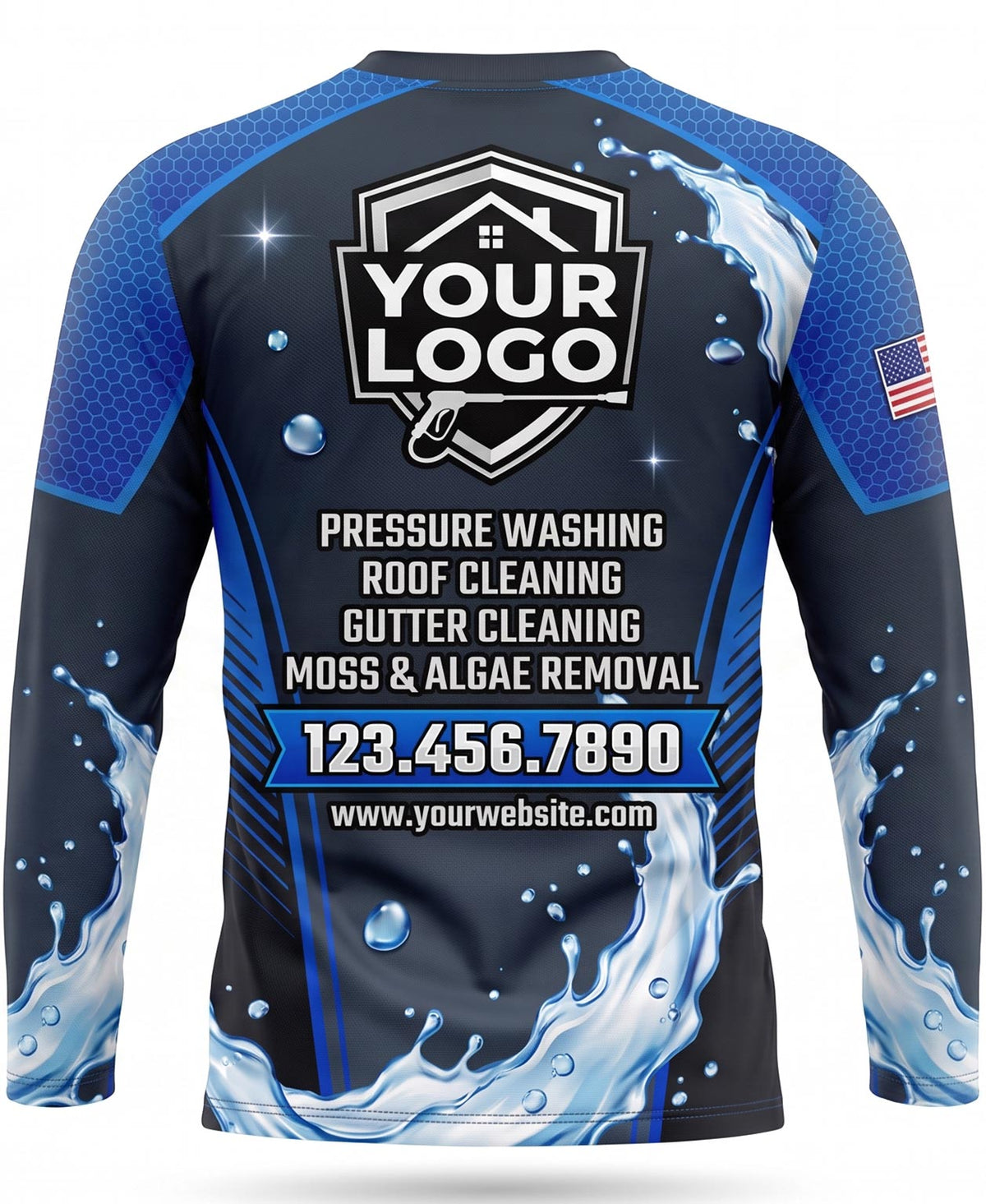 House Shield Splash Crew Uniform