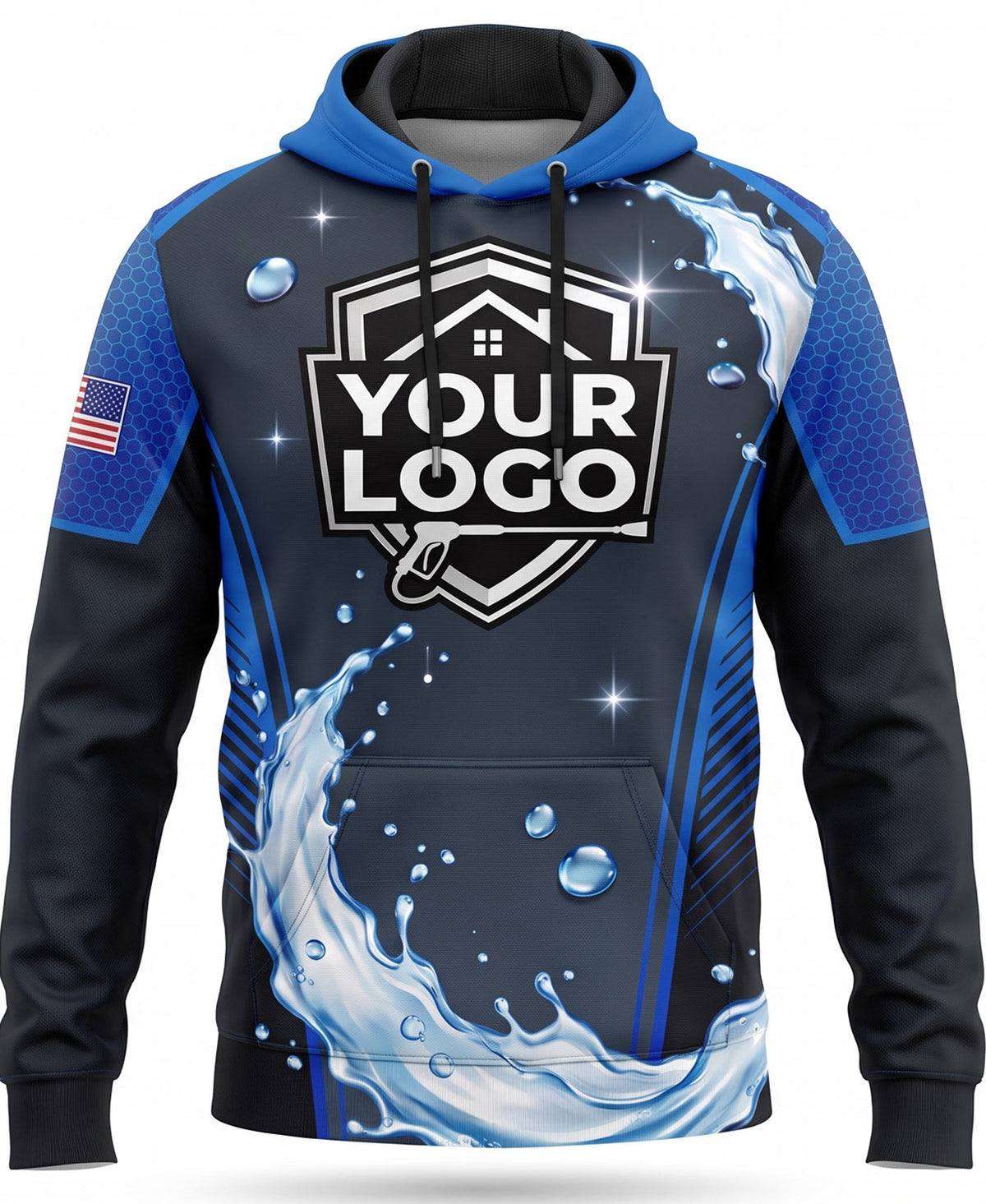 House Shield Splash Crew Uniform