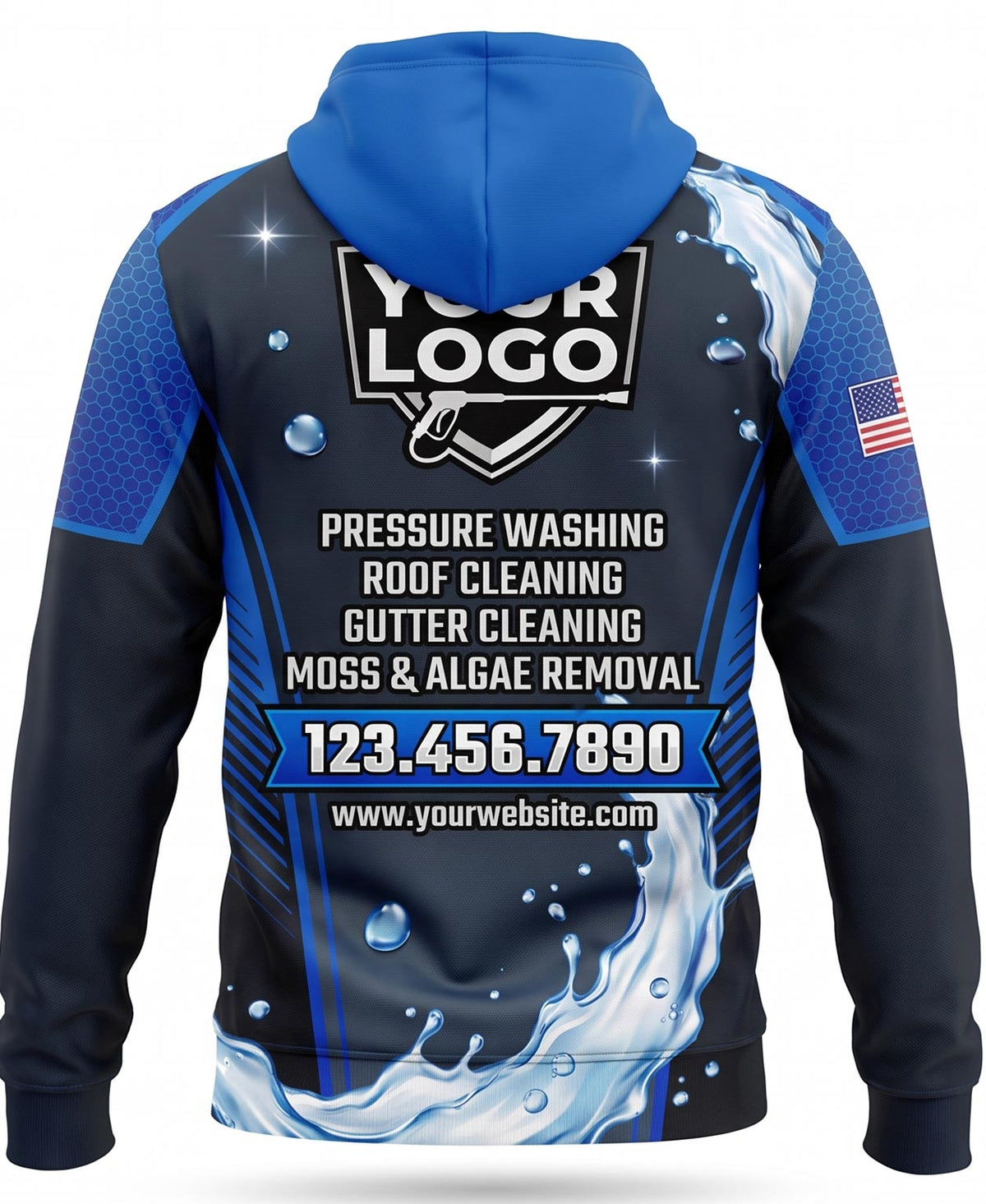 House Shield Splash Crew Uniform