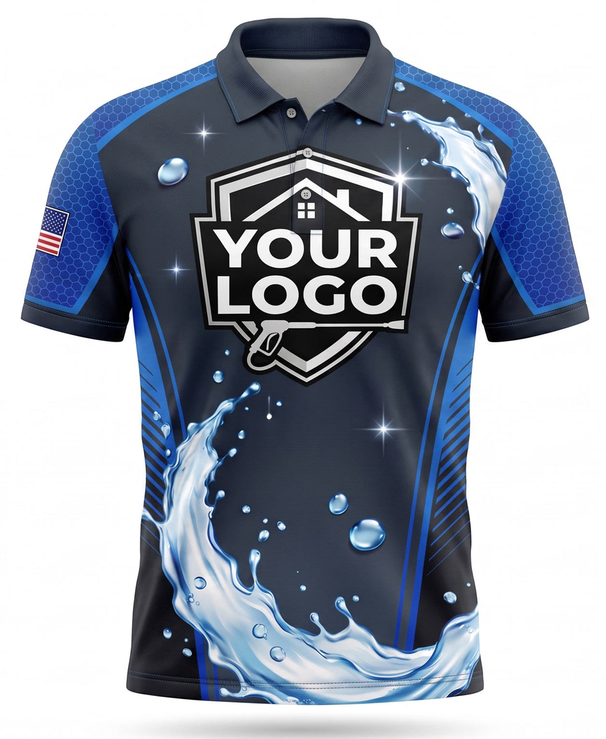 House Shield Splash Crew Uniform