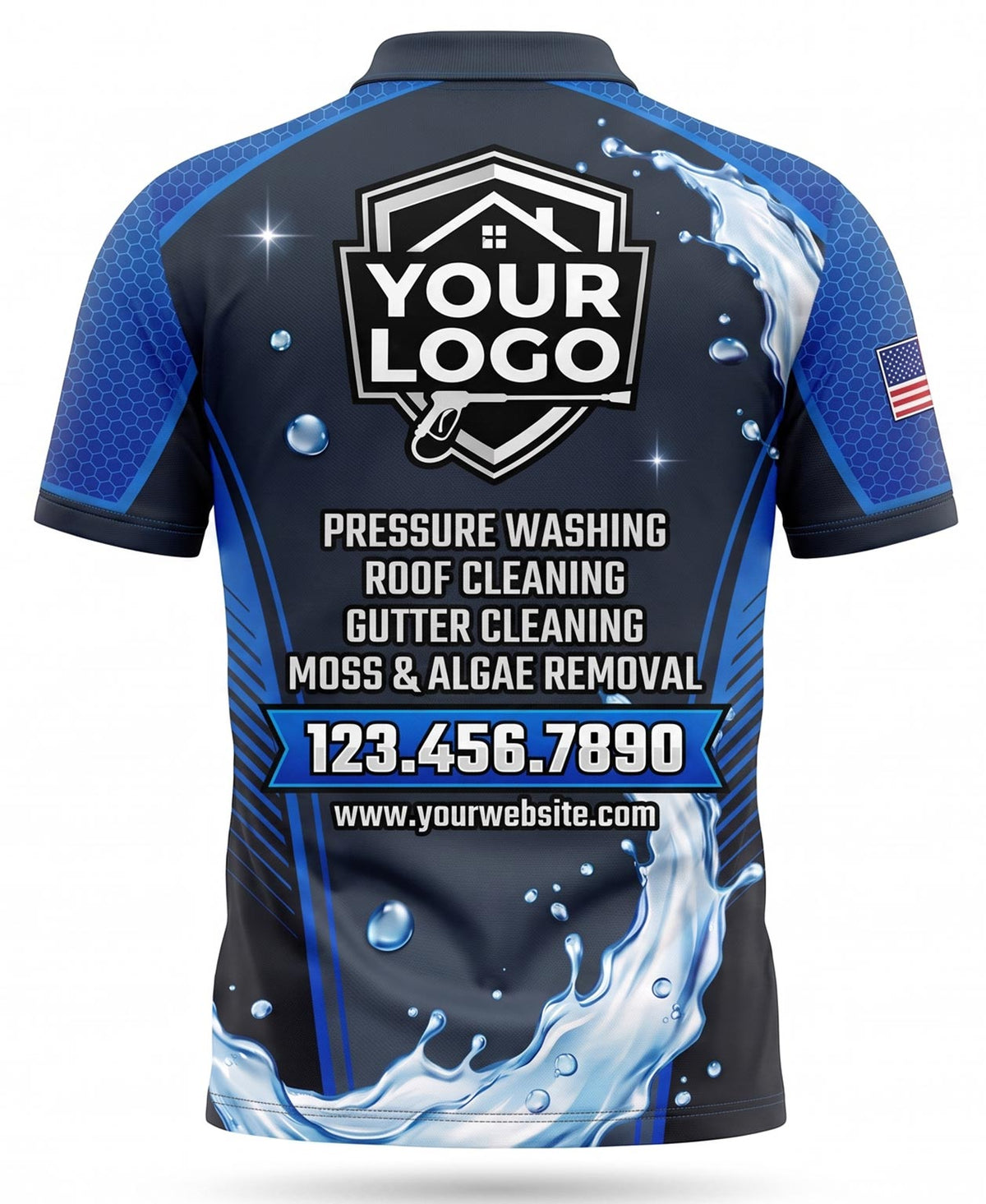 House Shield Splash Crew Uniform