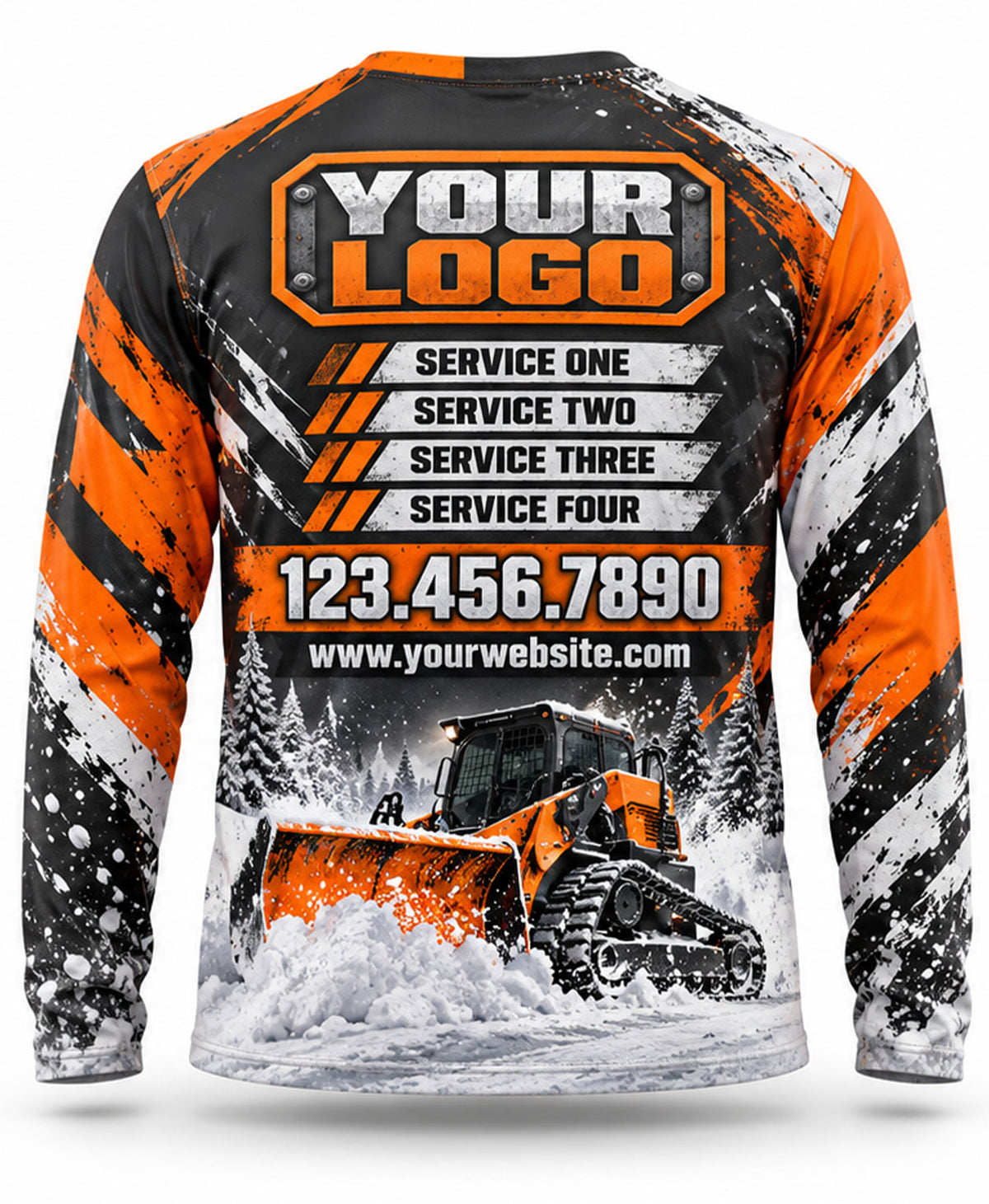 Snow Removal Crew Uniform - back