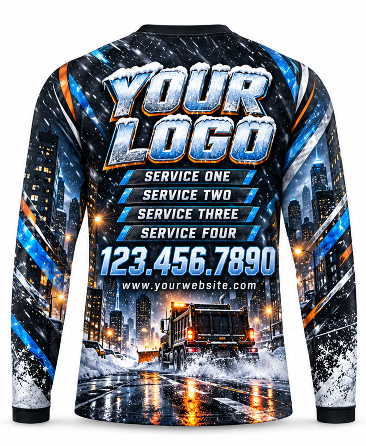 Snow Removal Crew Uniform - back