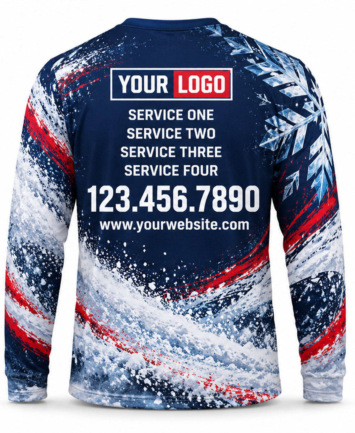 Snow Removal Crew Uniform - back