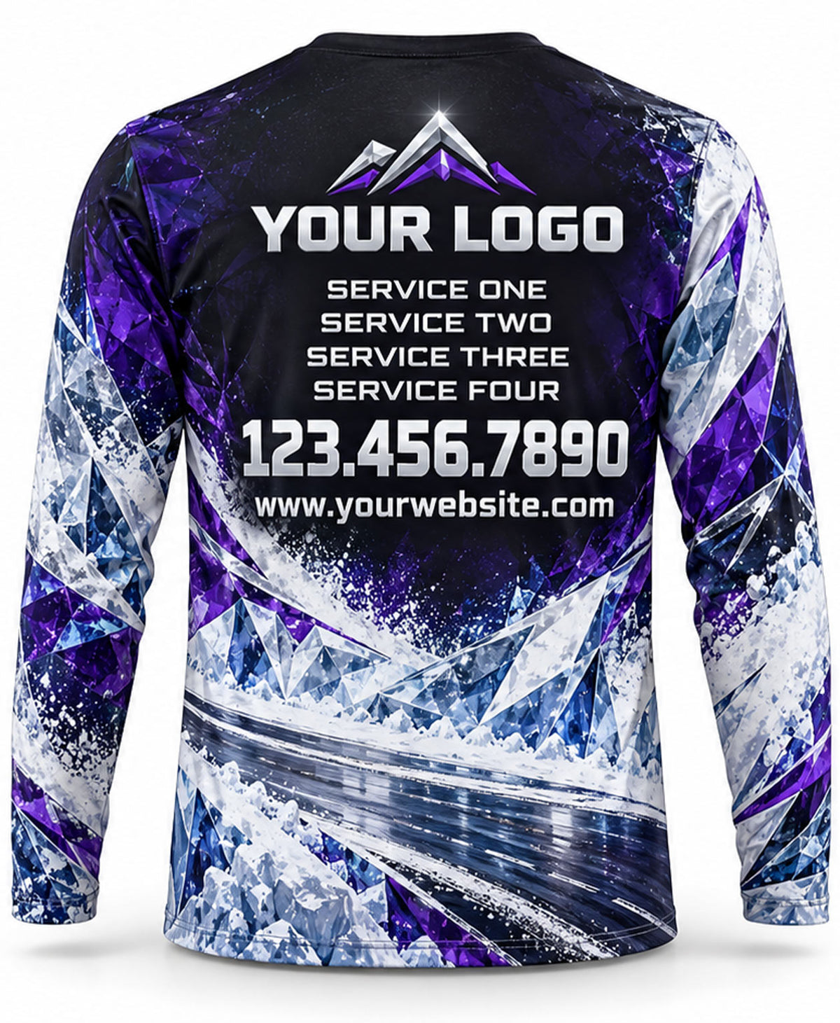 Snow Removal Crew Uniform - back