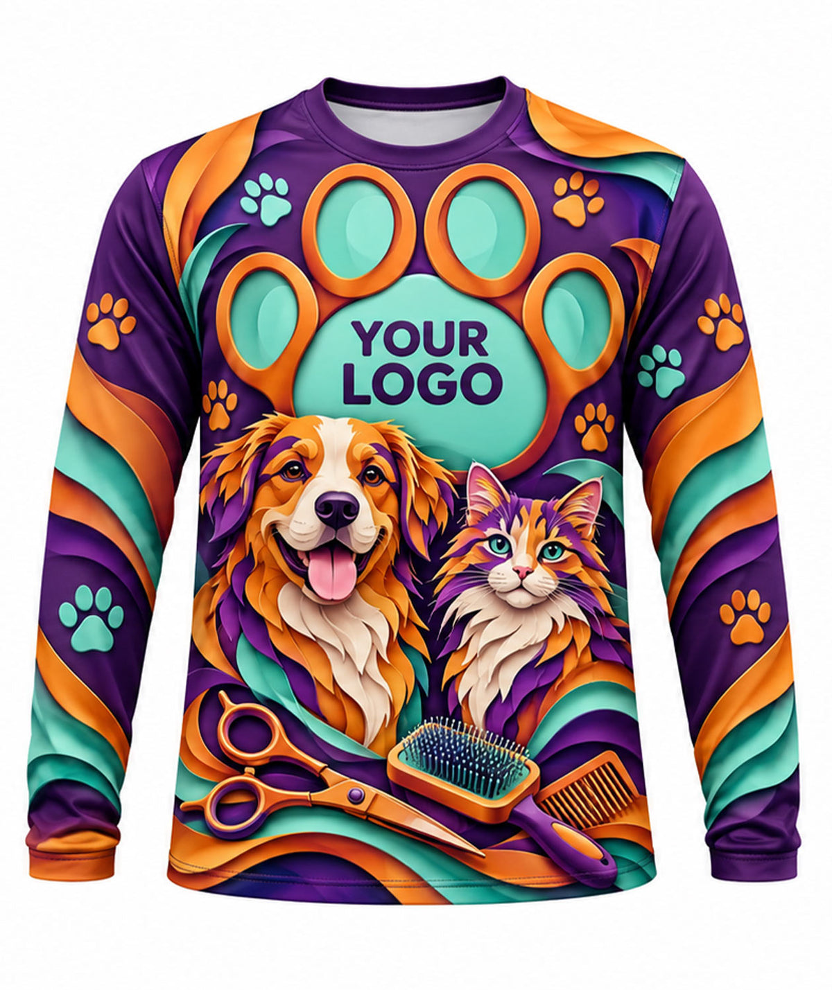 Pet Care Crew Uniform - front