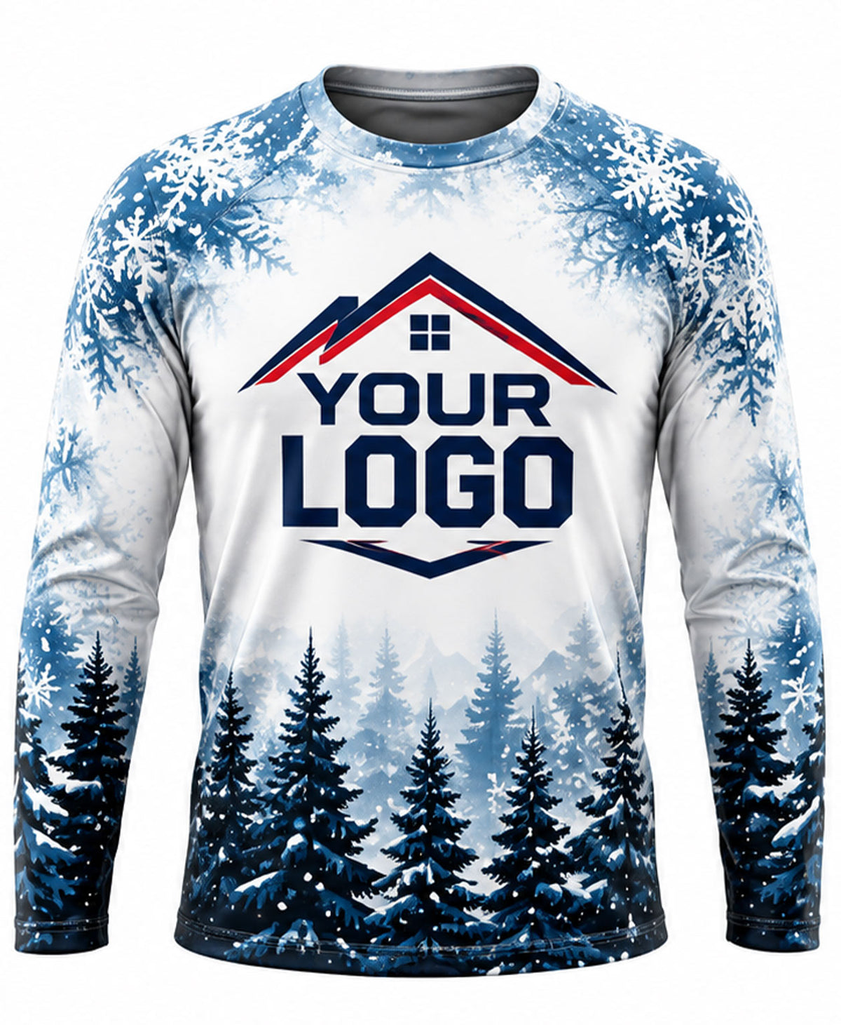 Snowy Night Frost Christmas Light Crew Uniform