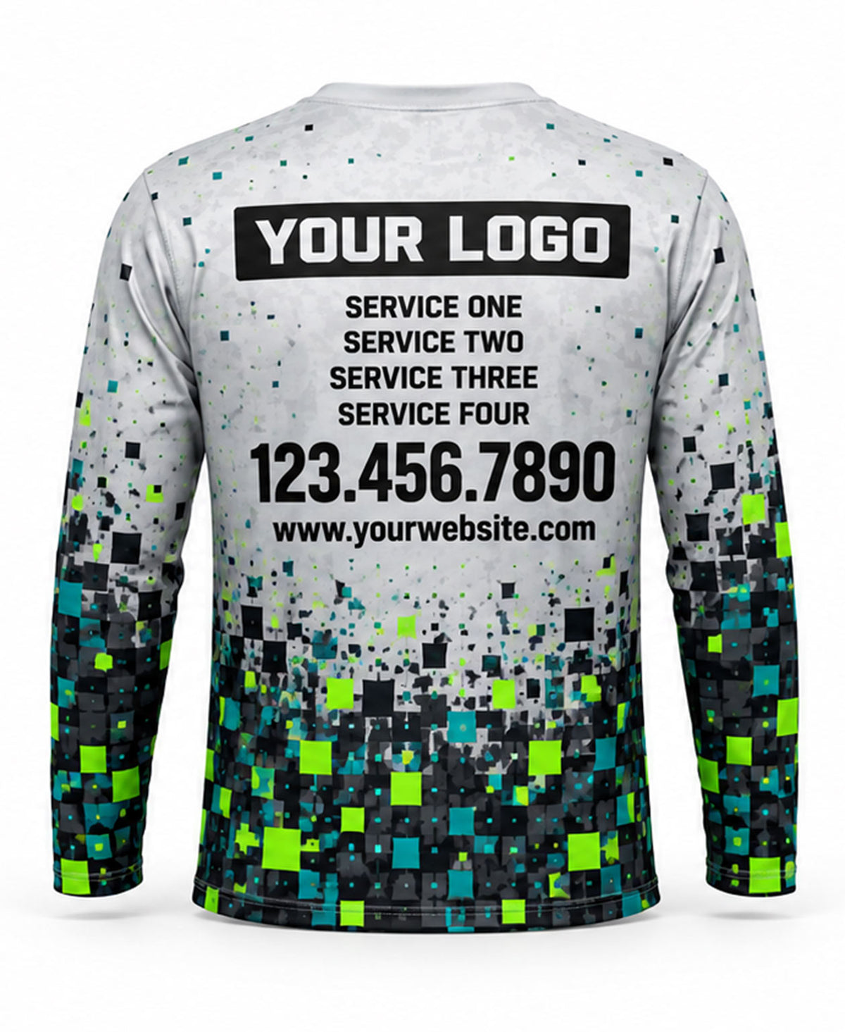 Asphalt Sealcoating Crew Uniform - back