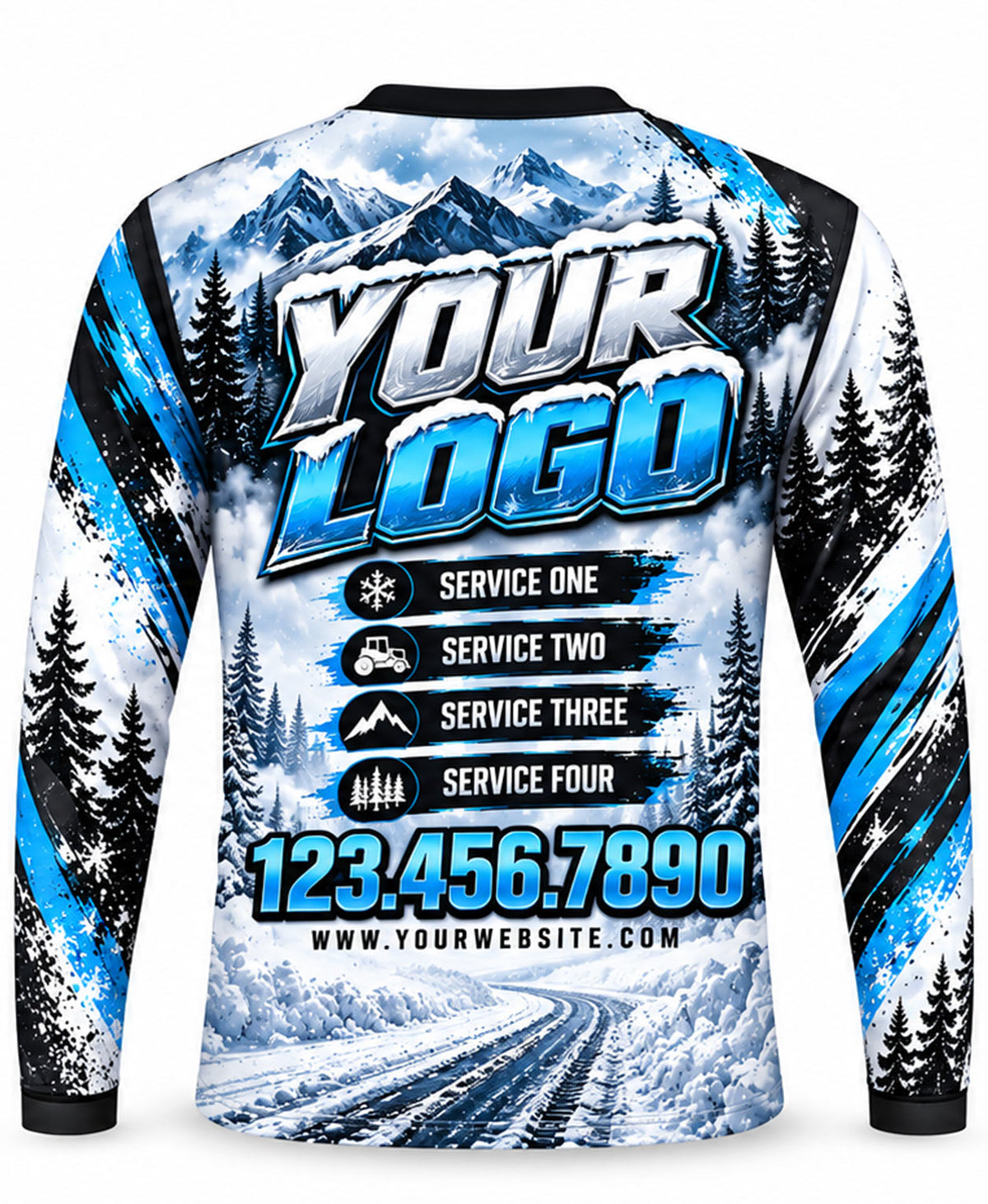 Snow Removal Crew Uniform - back