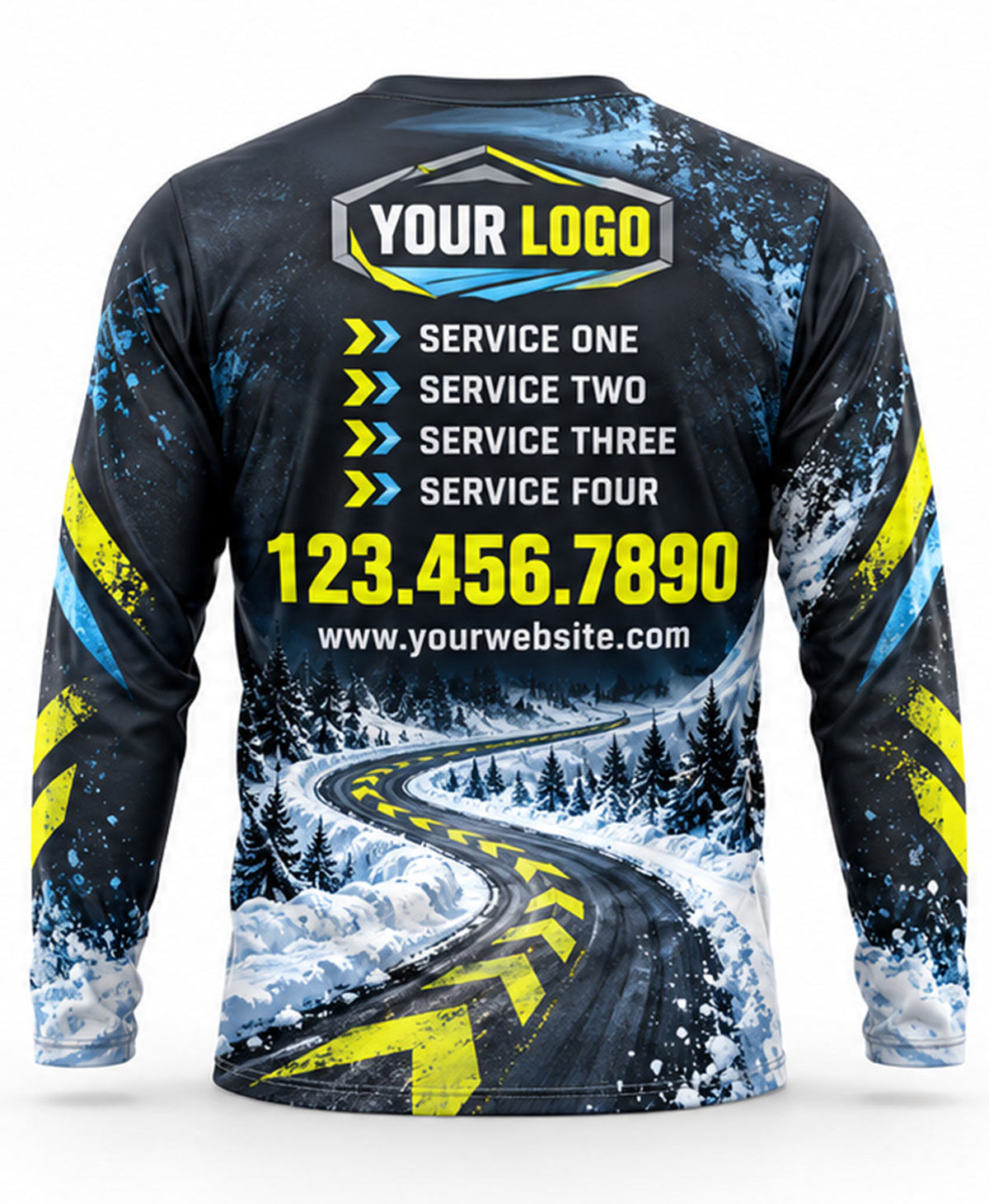 Snow Removal Crew Uniform - back