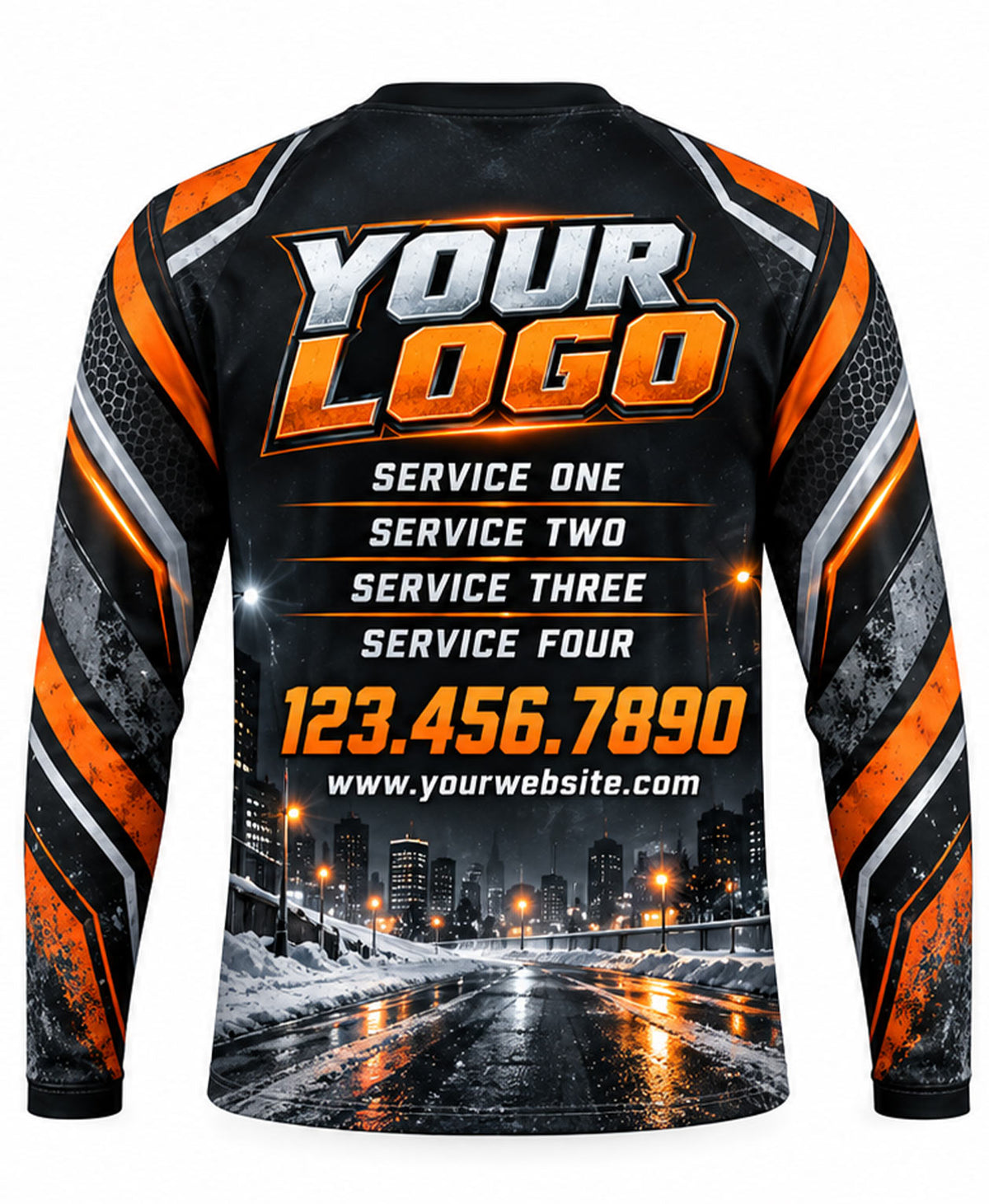 Snow Removal Crew Uniform - back