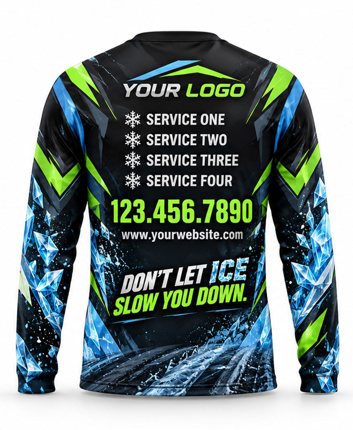 Snow Removal Crew Uniform - back
