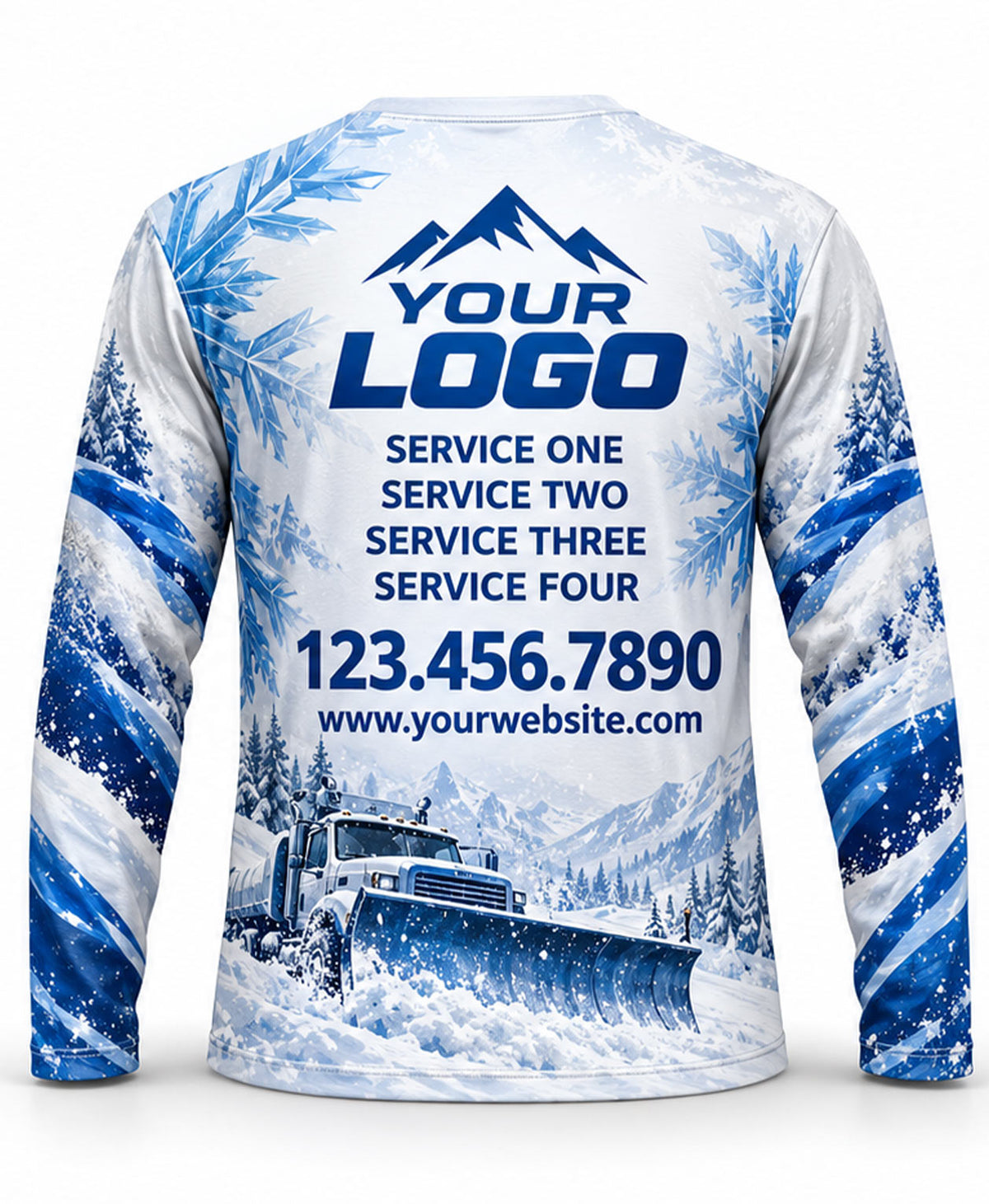 Snow Removal Crew Uniform - back