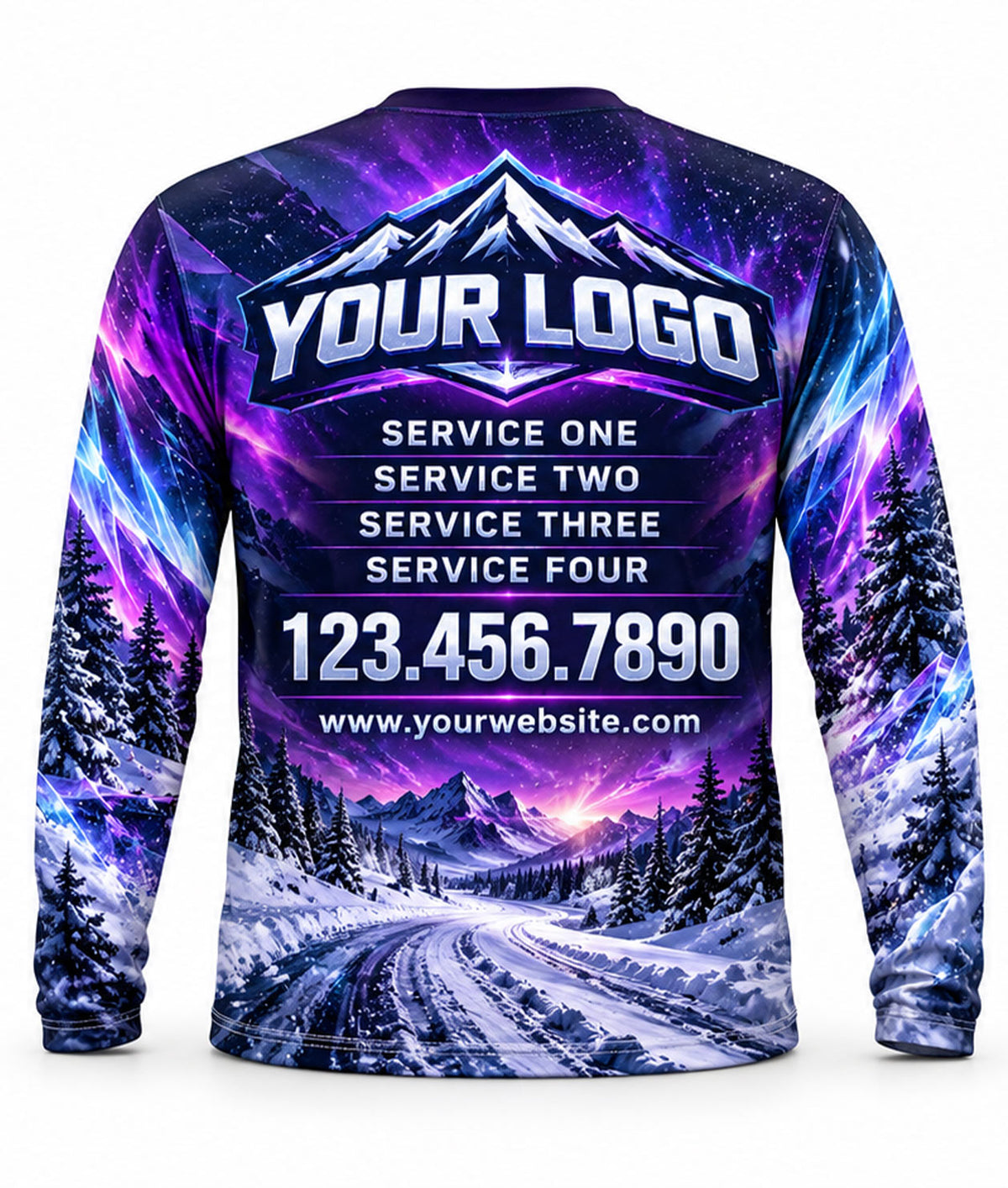 Snow Removal Crew Uniform - back