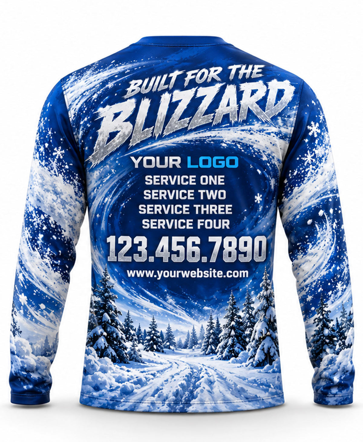 Snow Removal Crew Uniform - back