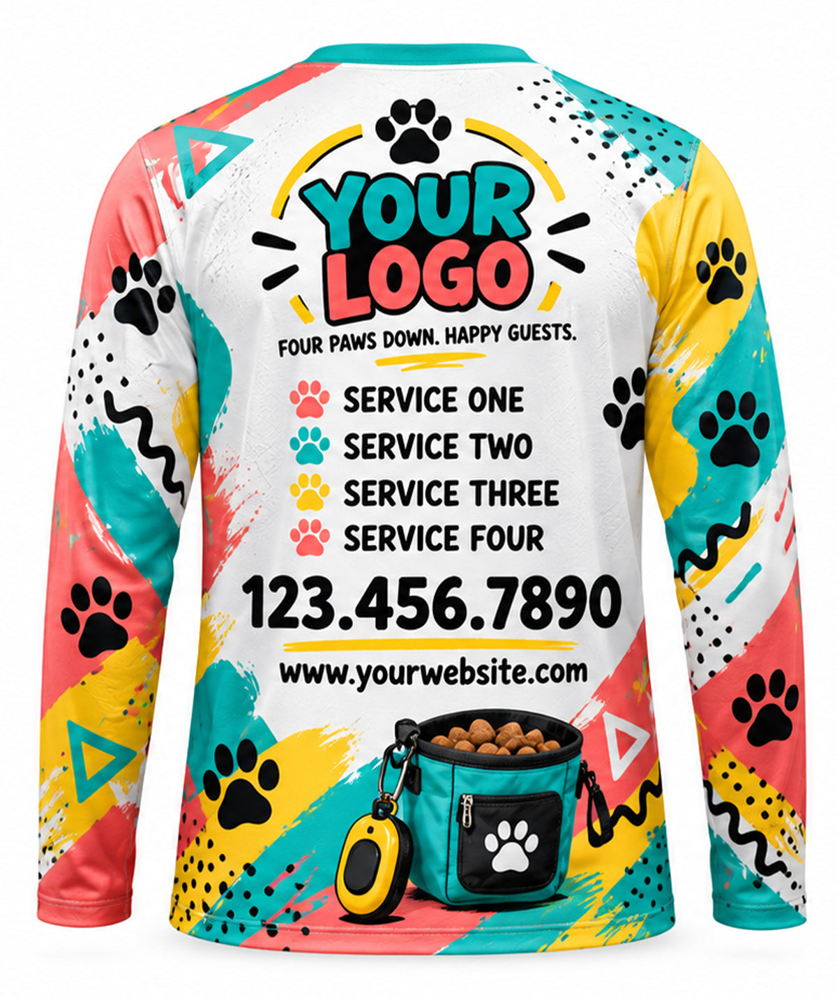 Dog Training Crew Uniform - back