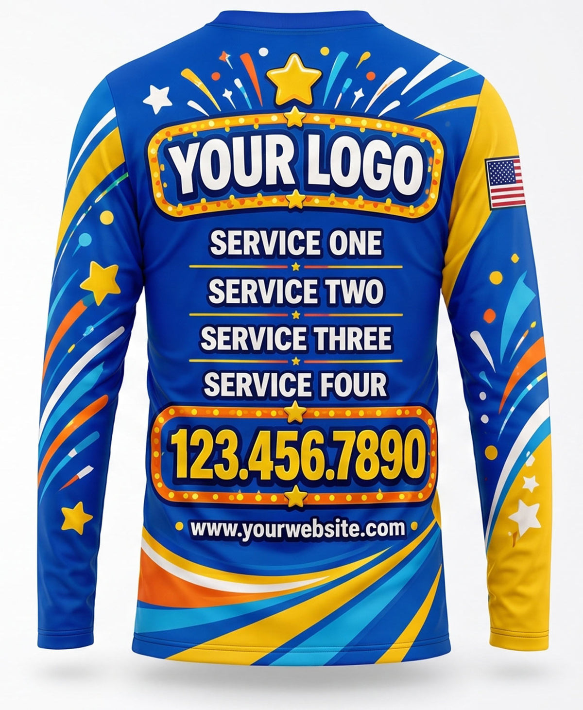 Bright Star Burst Bounce House Crew Uniform